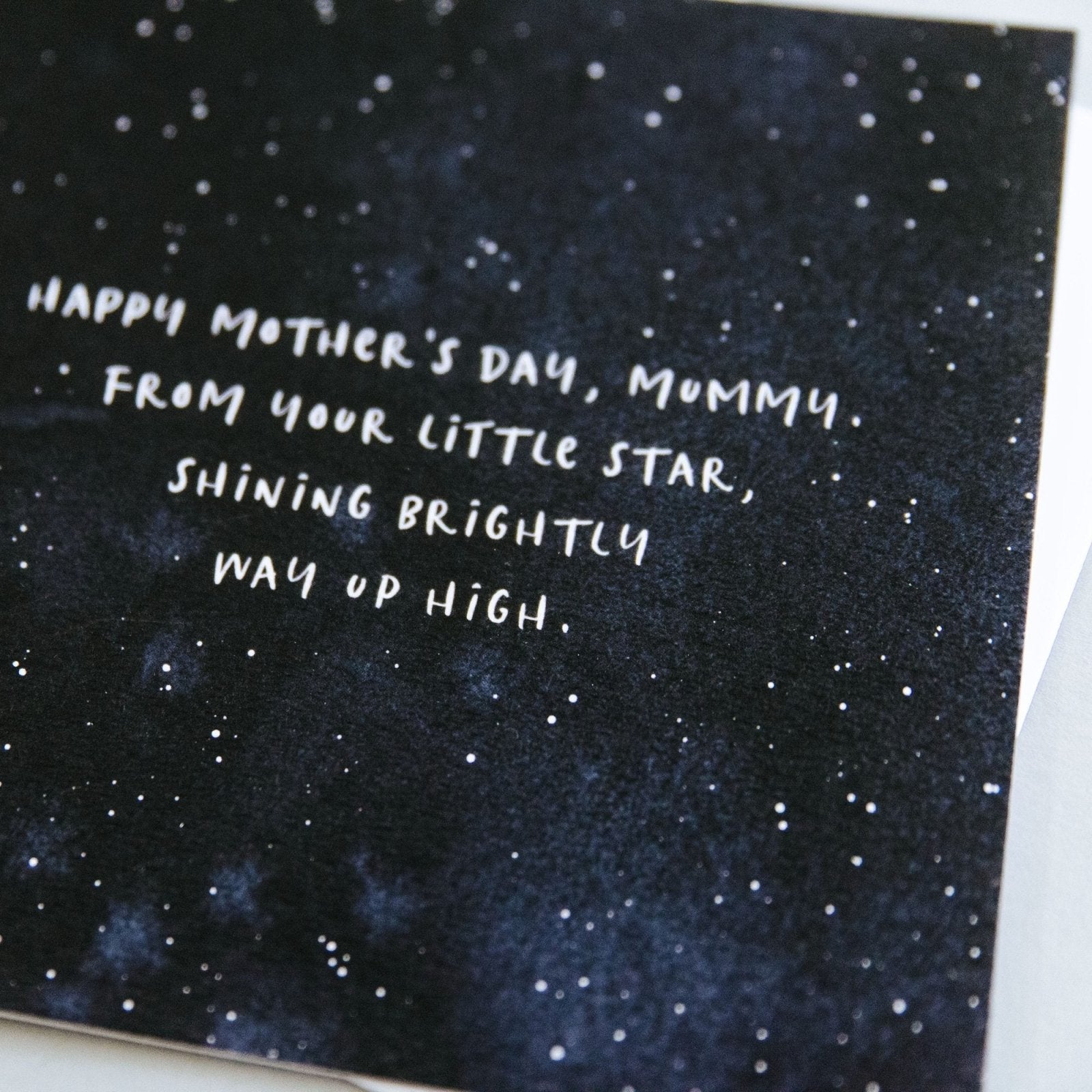 Bereaved Mother&#39;s Day Card &quot;From Your Little Star&quot; - I am Nat Ltd - Greeting Card