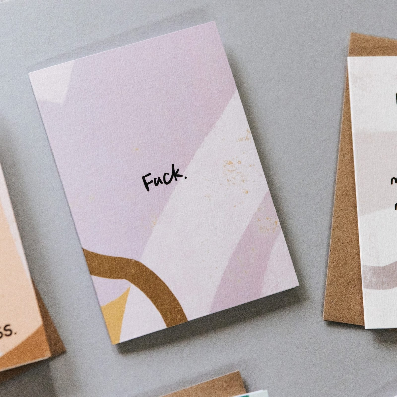 Blunt Thinking of You Card 'Fuck.' - I am Nat Ltd - Greeting Card