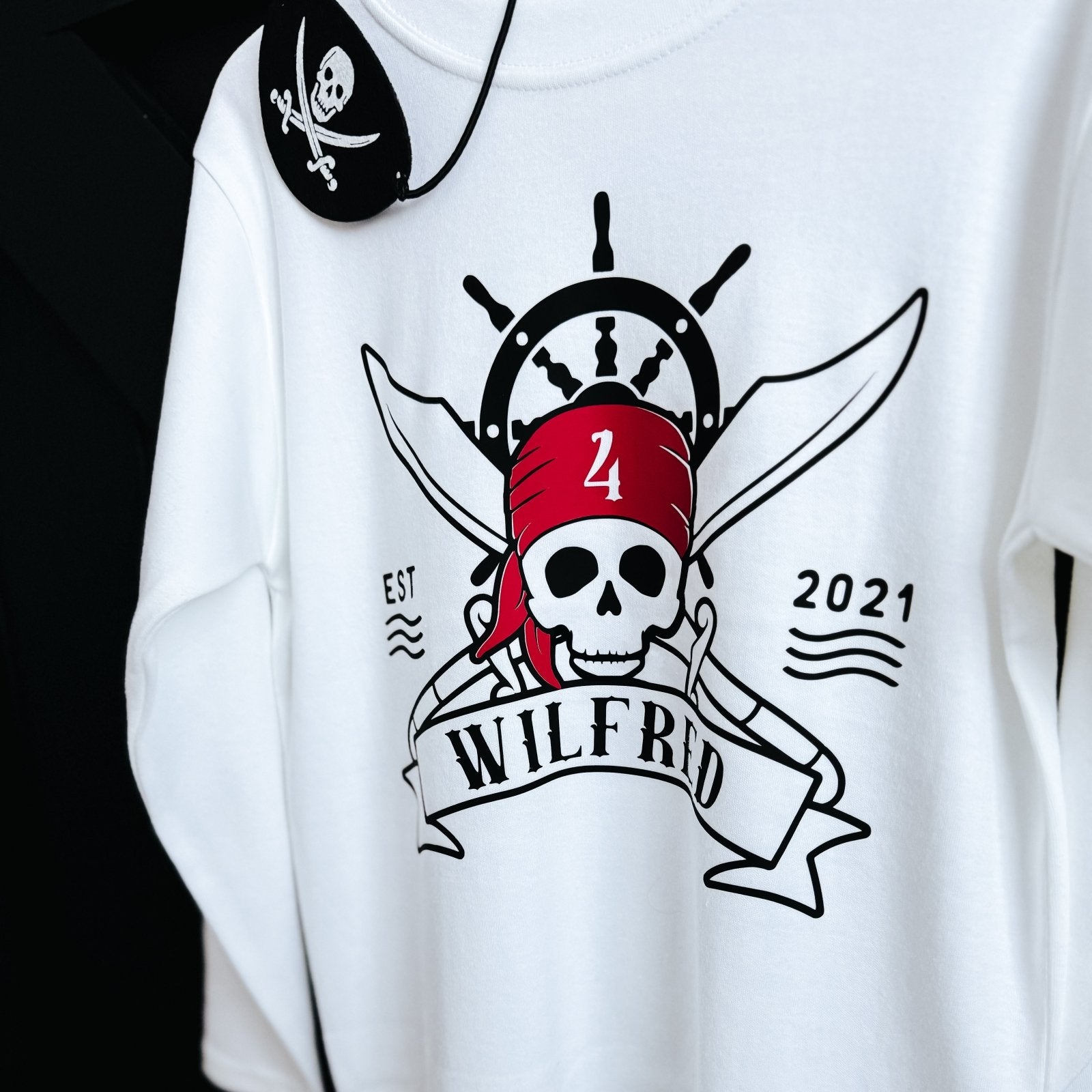 Children's Personalised Pirate Birthday T-Shirt - I am Nat Ltd - Children's T-Shirt