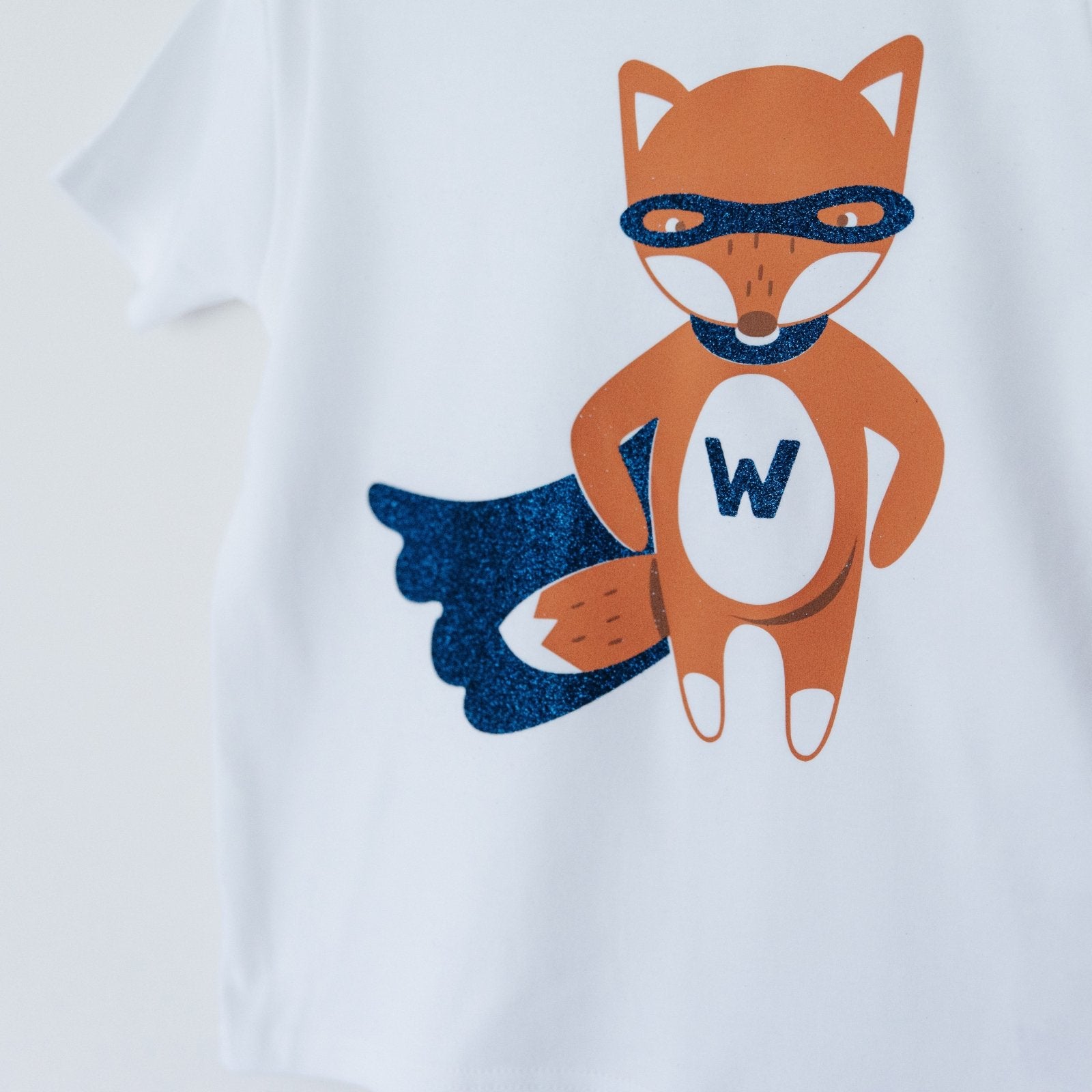 Children's Personalised Superhero Fox T-Shirt - I am Nat Ltd - Children's T-Shirt