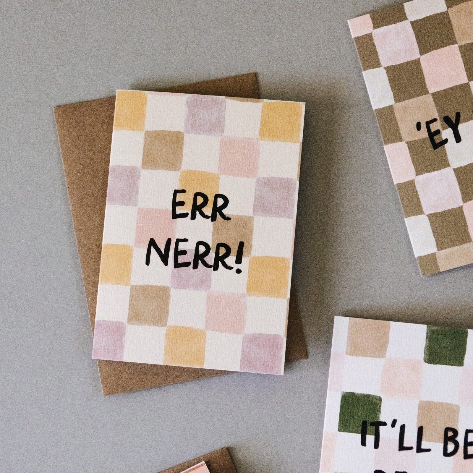 Err Nerr Yorkshire Dialect Card - I am Nat Ltd - Greeting Card