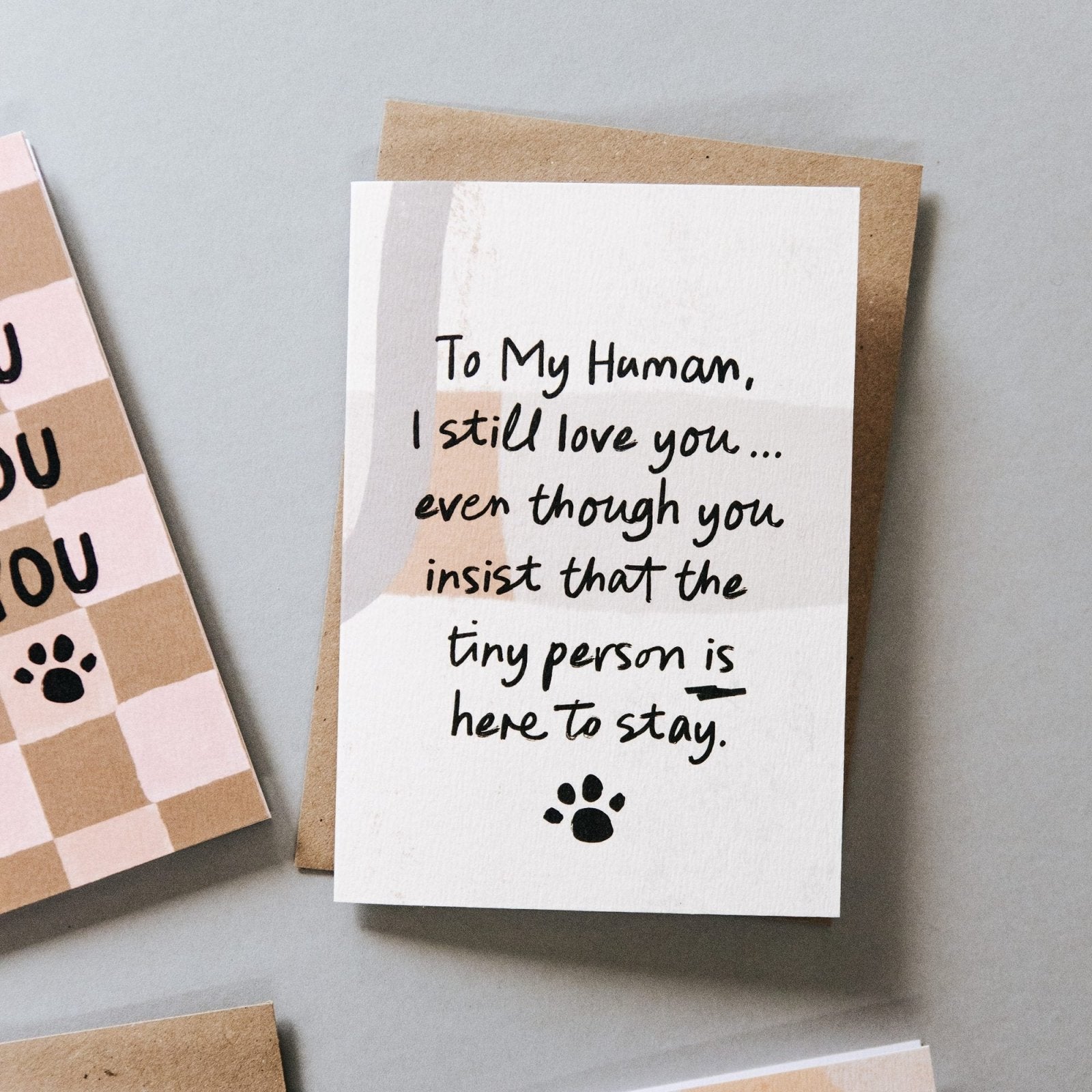 Funny Card from the Dog or Cat - I Still Love You - I am Nat Ltd - Greeting Card