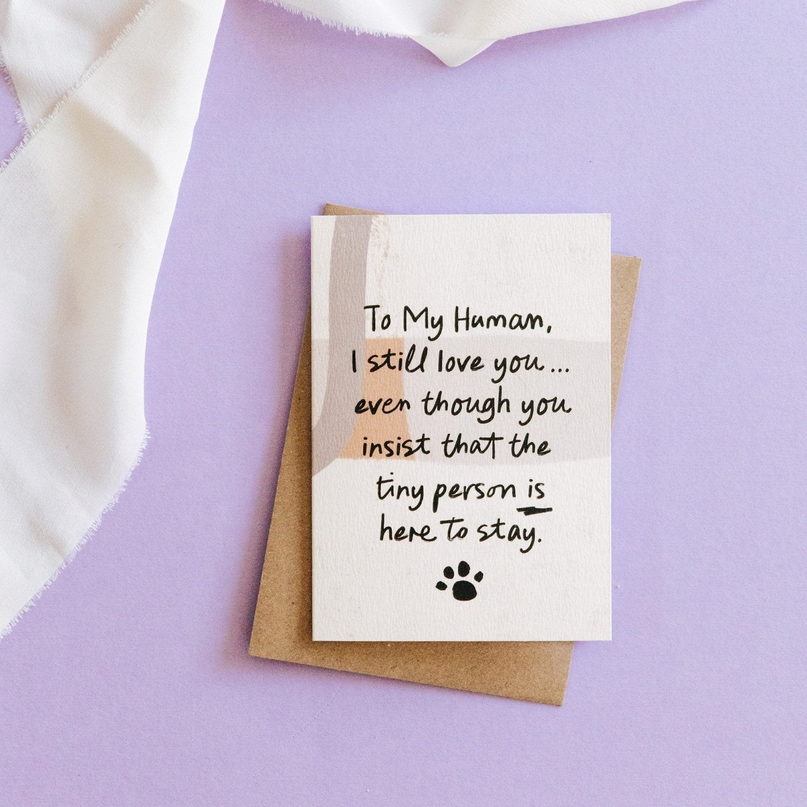 Funny Card from the Dog or Cat - I Still Love You - I am Nat Ltd - Greeting Card