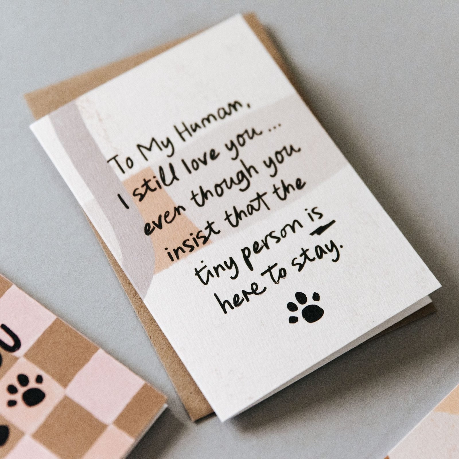 Funny Card from the Dog or Cat - I Still Love You - I am Nat Ltd - Greeting Card