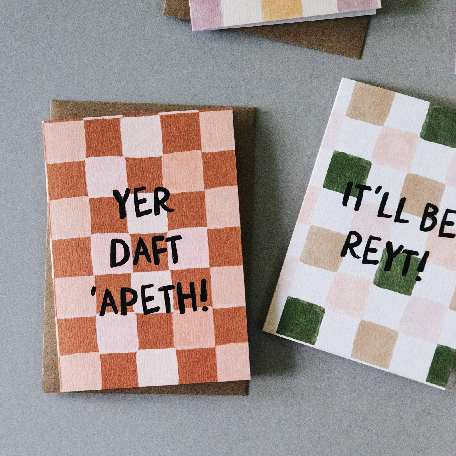 Yorkshire Dialect Card "Yer Daft 'Apeth!" - I am Nat Ltd - Greeting Card