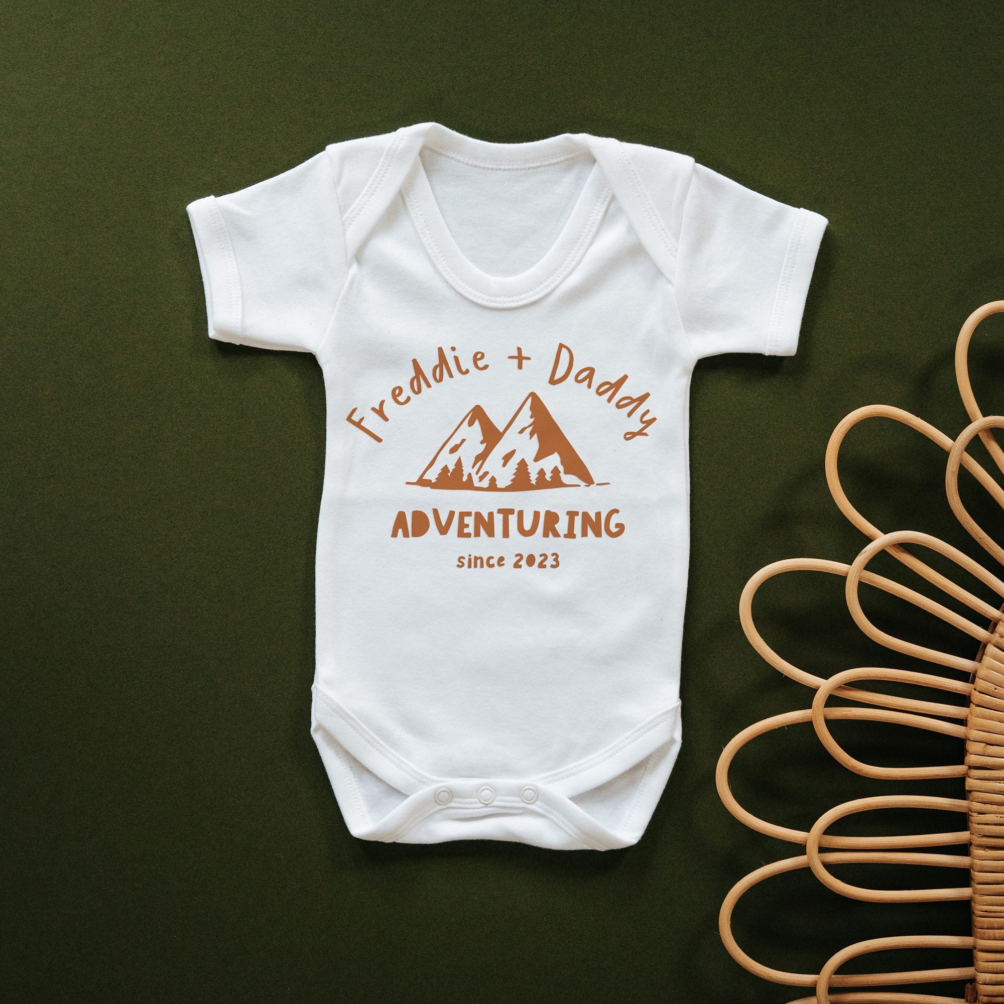 Adventuring Personalised Babygrow - I am Nat Ltd - Baby Grow