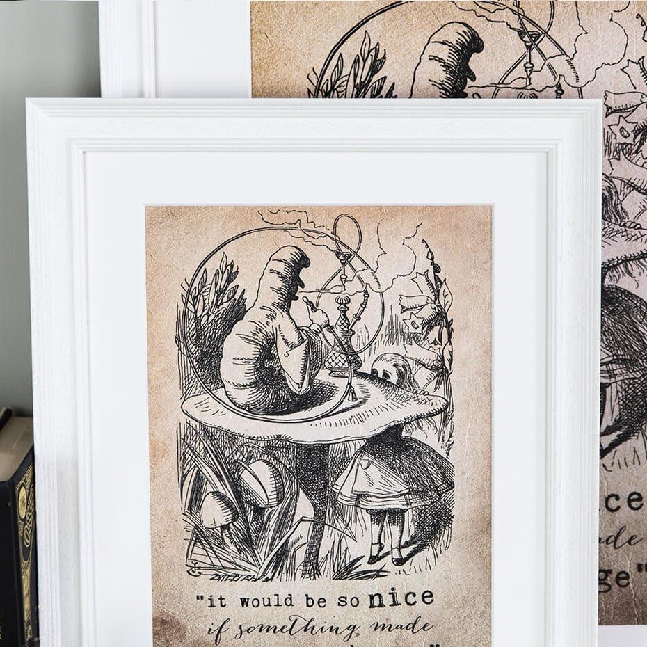 Alice in Wonderland ‘It Would Be So Nice’ Print - I am Nat Ltd - Print