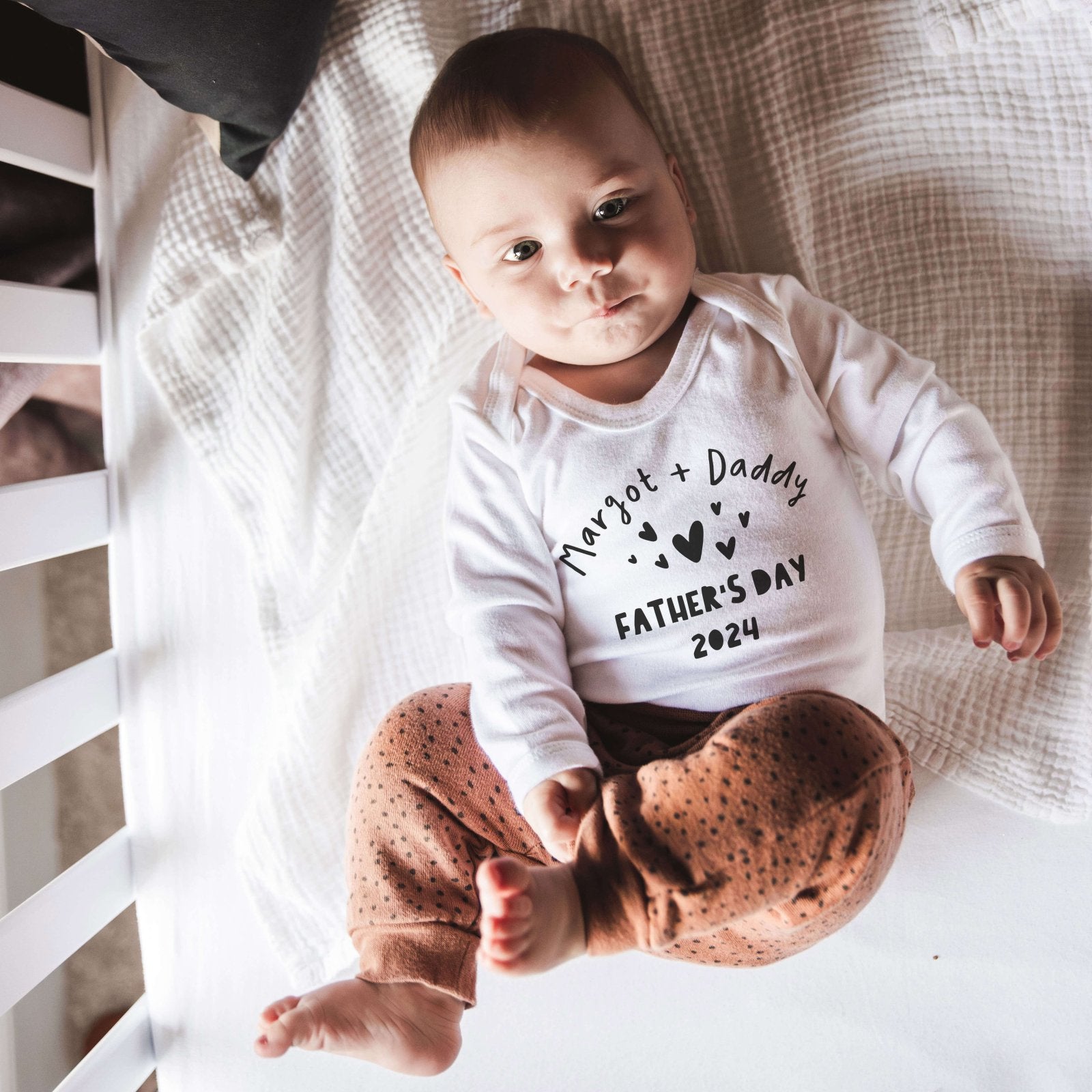 Baby + Mummy/Daddy Personalised Special Occasion Babygrow - I am Nat Ltd - Babygrow