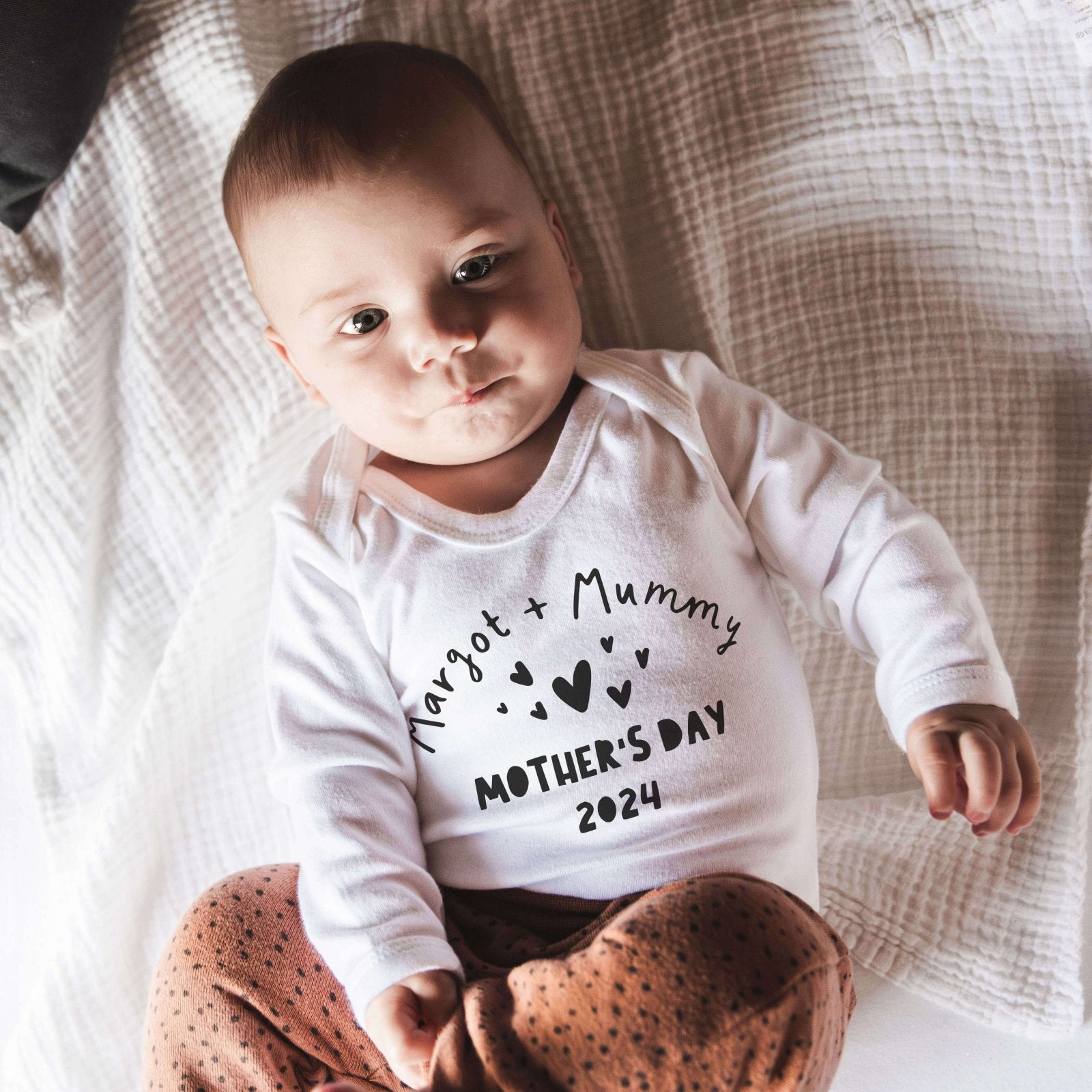 Baby + Mummy/Daddy Personalised Special Occasion Babygrow - I am Nat Ltd - Babygrow