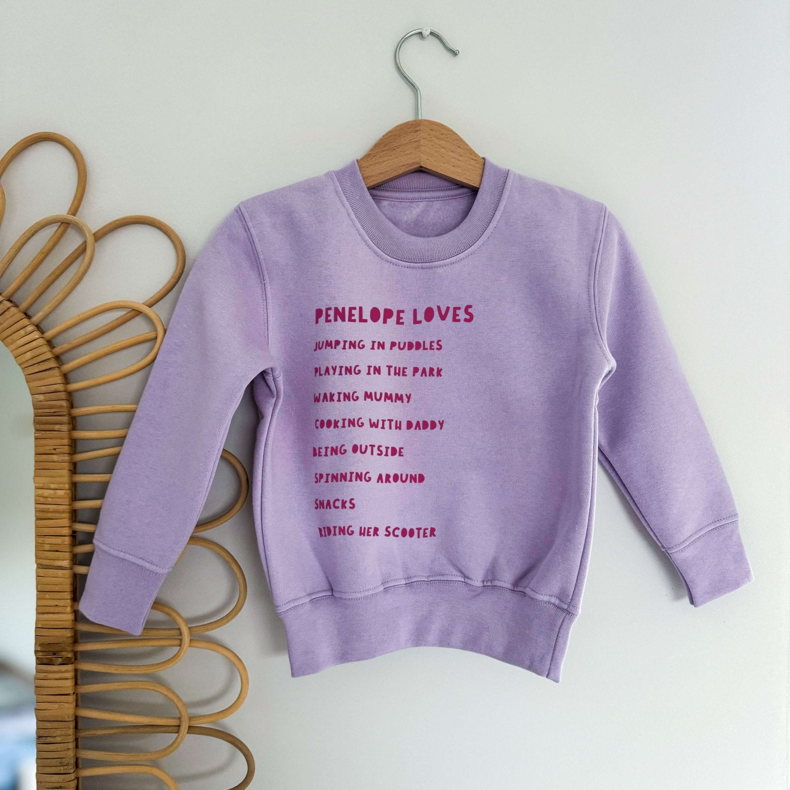 Child Loves Personalised Children's Jumper - I am Nat Ltd - Children's Jumper