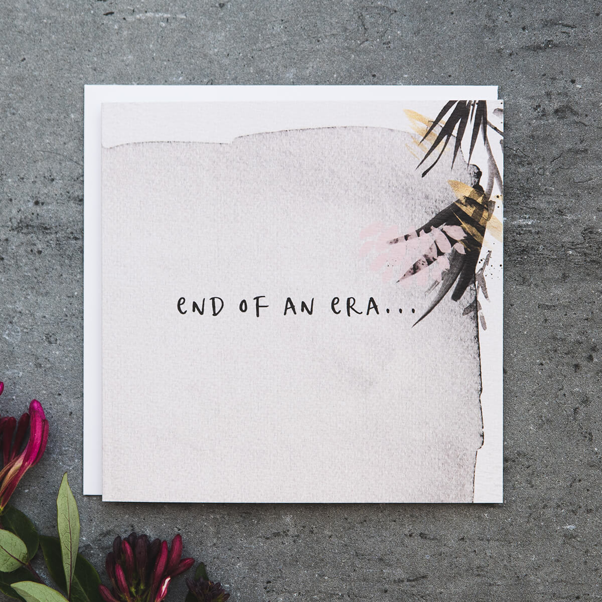 'End Of An Era' Leaving Card - I am Nat Ltd - Greeting Card