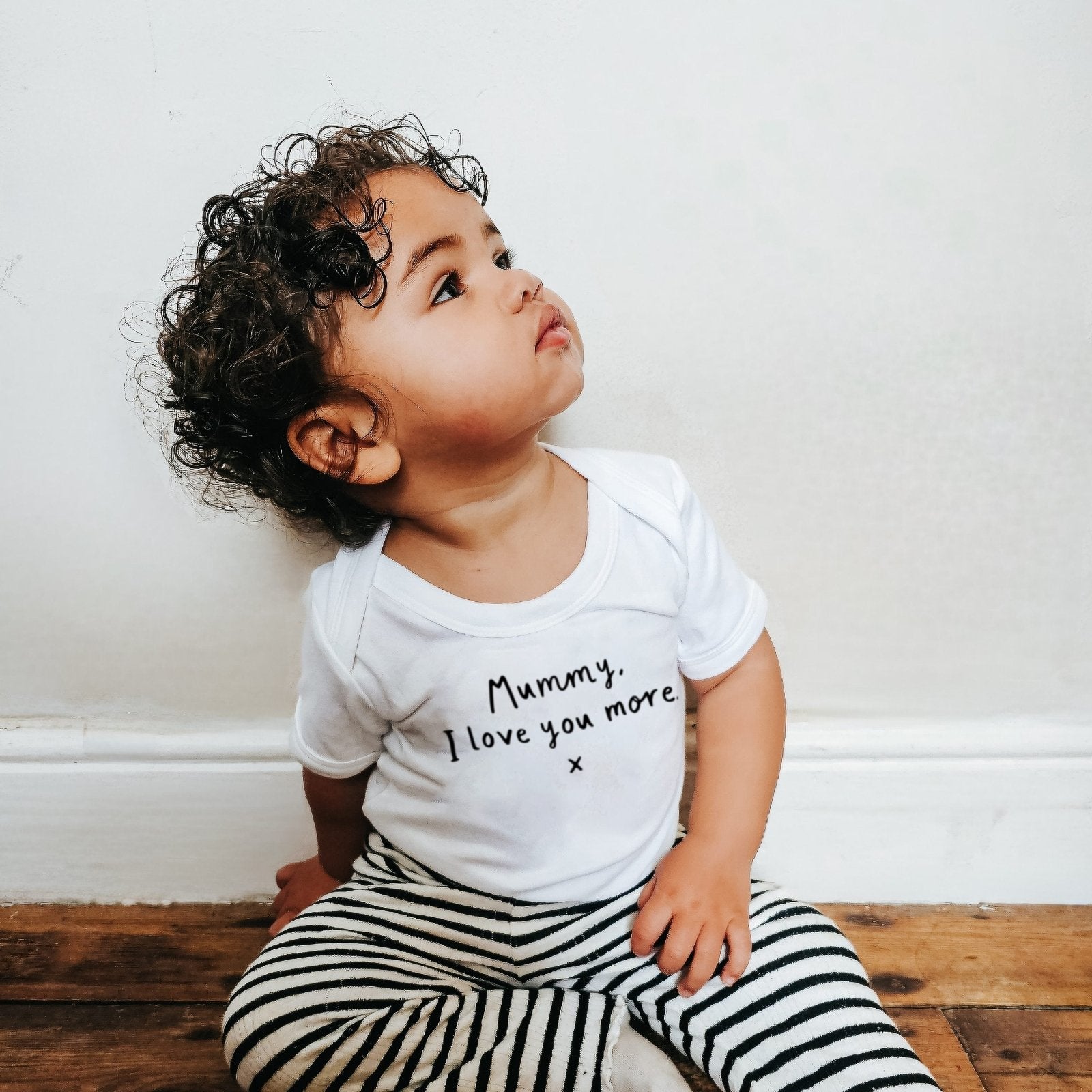 I Love You More Personalised Babygrow - I am Nat Ltd - Babygrow