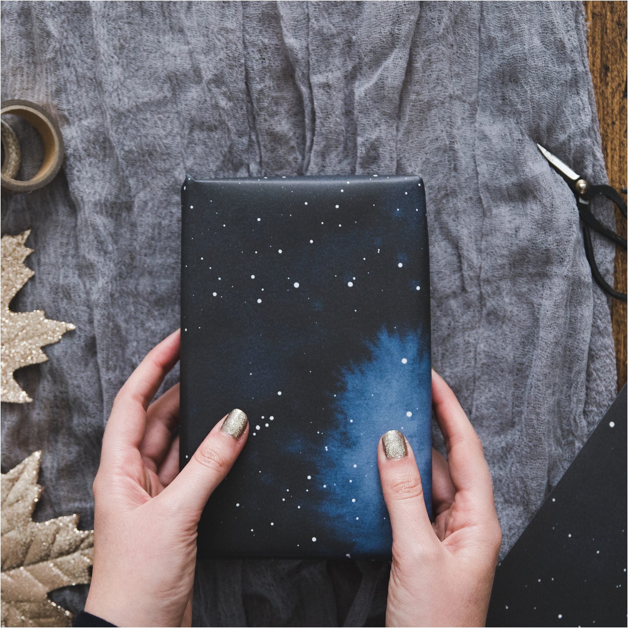 Night Sky Gift Wrap - I am Nat Ltd - Gift Wrap