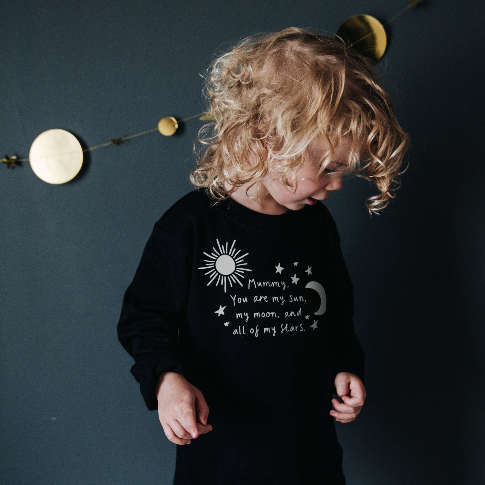Sun, Moon and Stars Personalised Children&#39;s T-Shirt - I am Nat Ltd - Children&#39;s T-Shirt