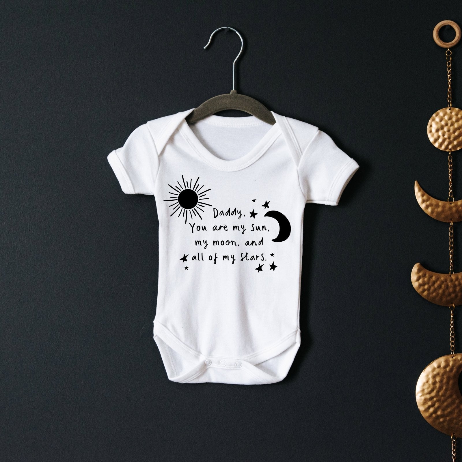 Sun, Moon and Stars Personalised Parent & Child T-Shirt Set - I am Nat Ltd - Children's T-Shirt