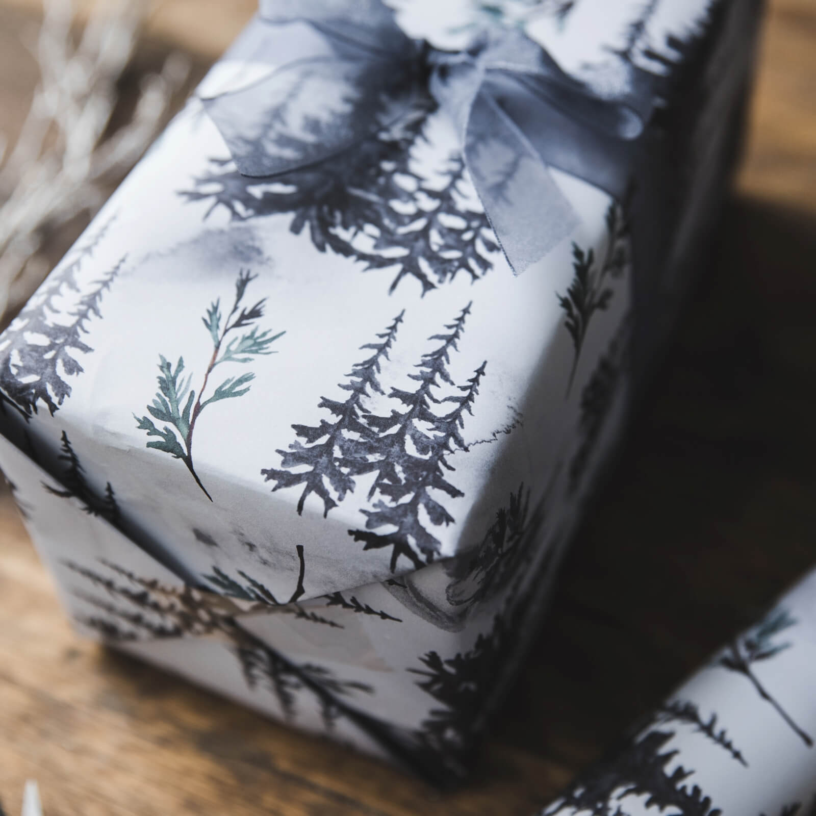 Winter Forest Christmas Gift Wrap - I am Nat Ltd - Gift Wrap