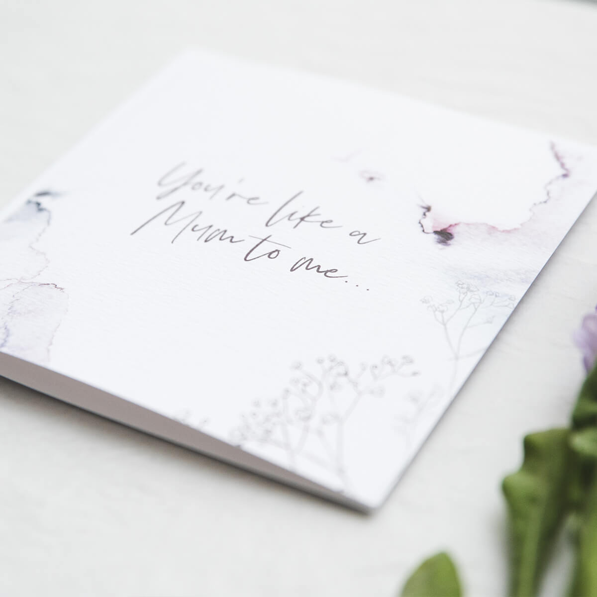 'You're Like A Mum To Me' Mum Card - I am Nat Ltd - Greeting Card