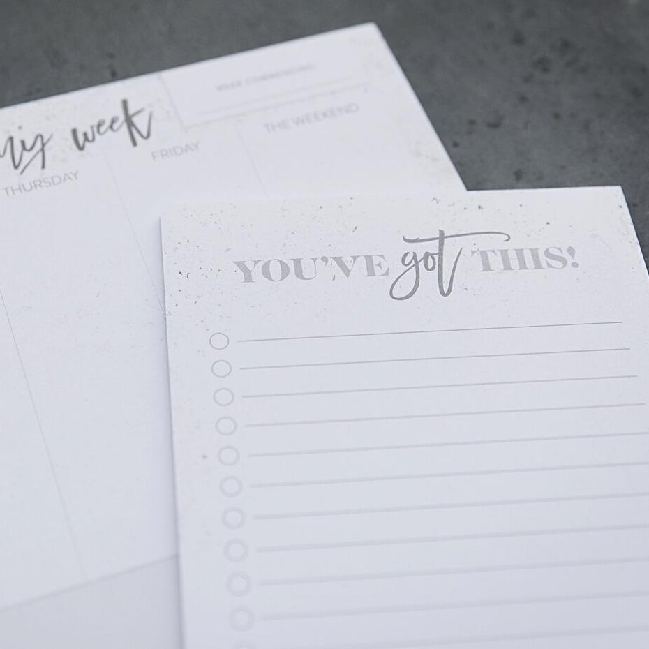 &#39;You&#39;ve Got This!&#39; A5 To Do List Notepad - I am Nat Ltd - Notepad