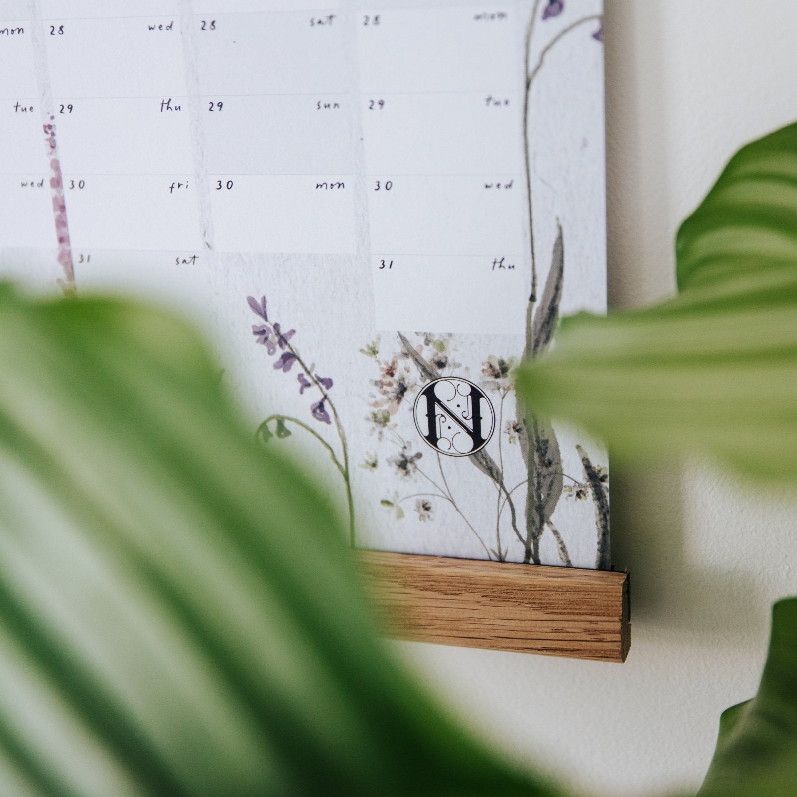 2026 Wall Planner - Meadow Flowers - I am Nat Ltd - Wall Planner