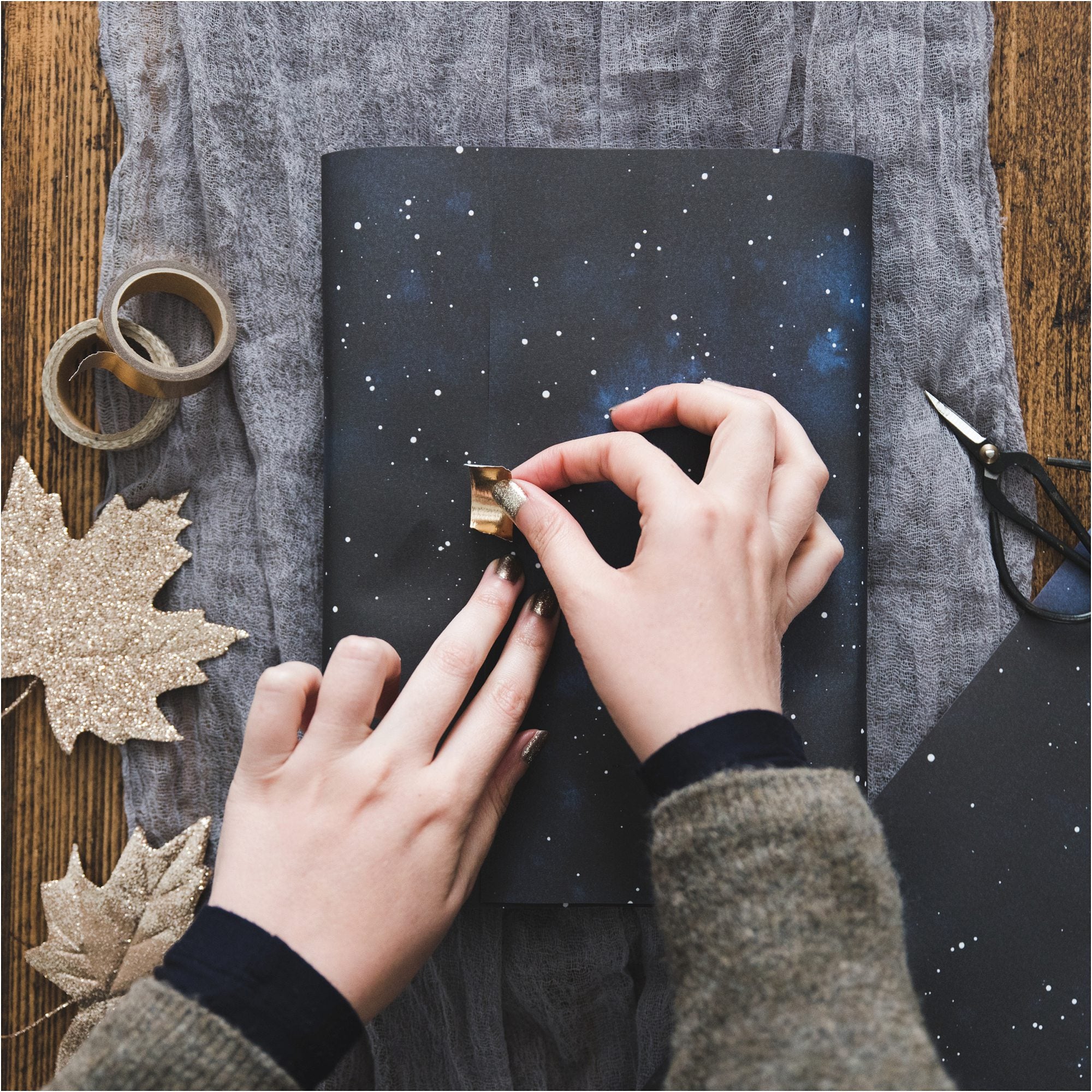 Night Sky Gift Wrap