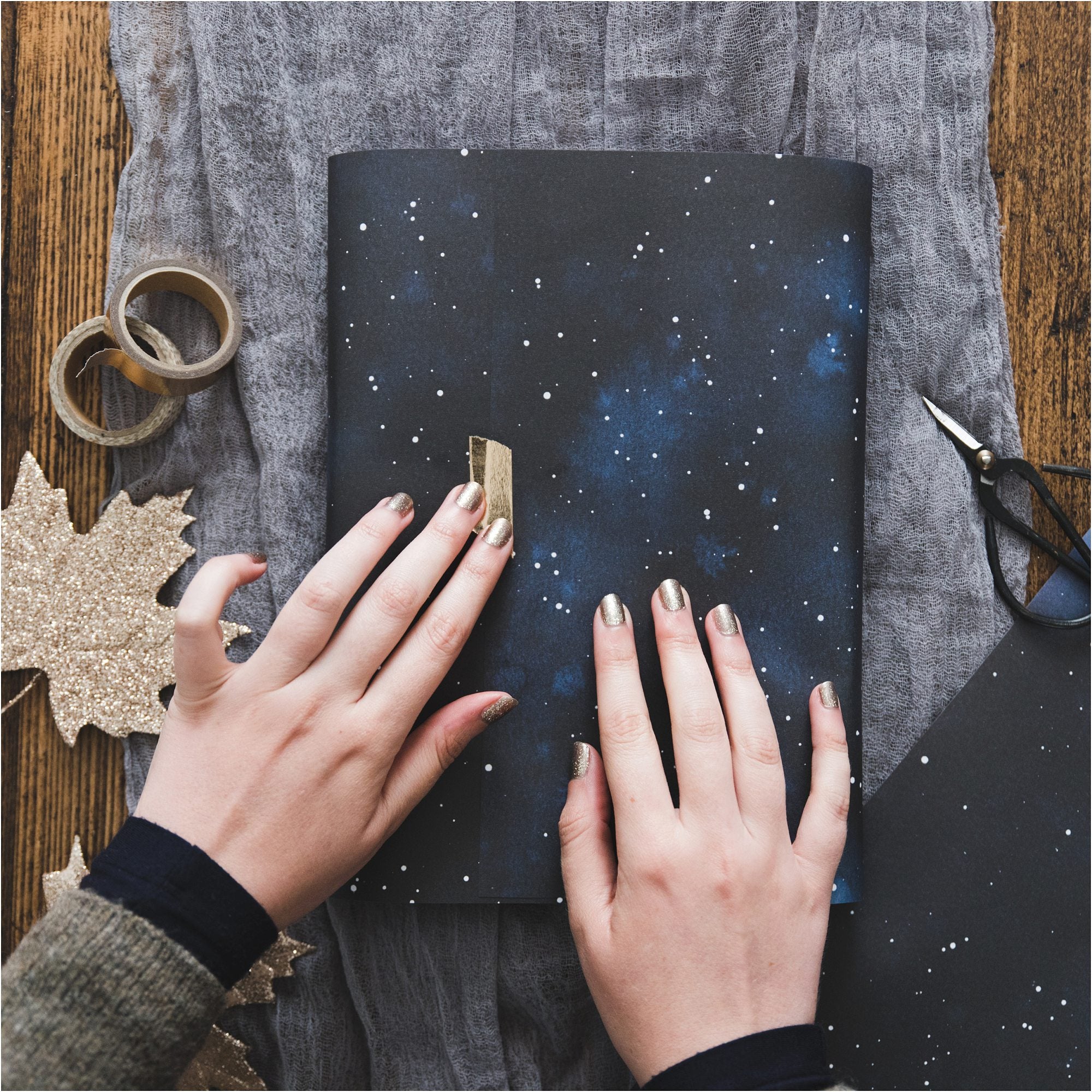 Night Sky Gift Wrap