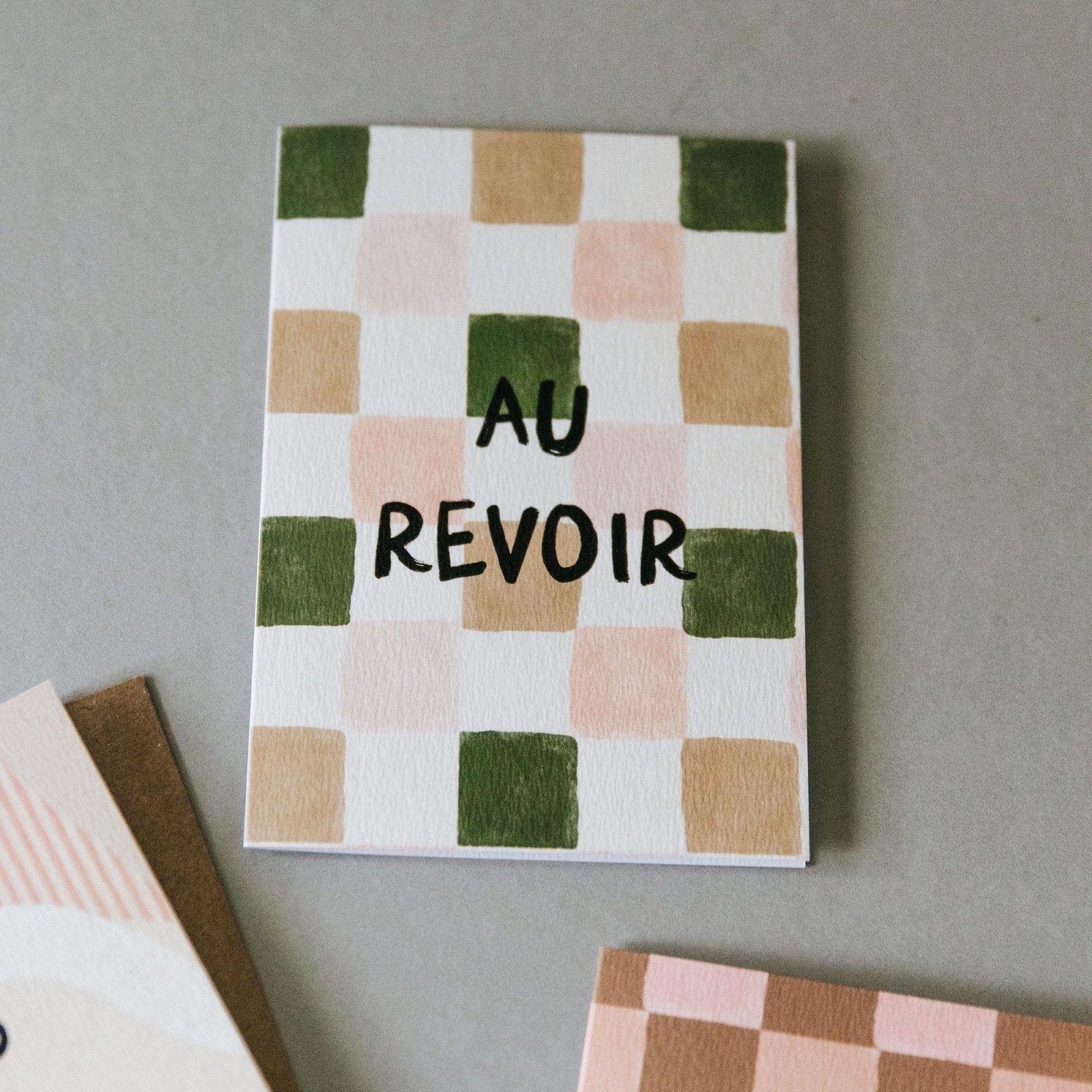Au Revoir Leaving Card - I am Nat Ltd - Greeting Card
