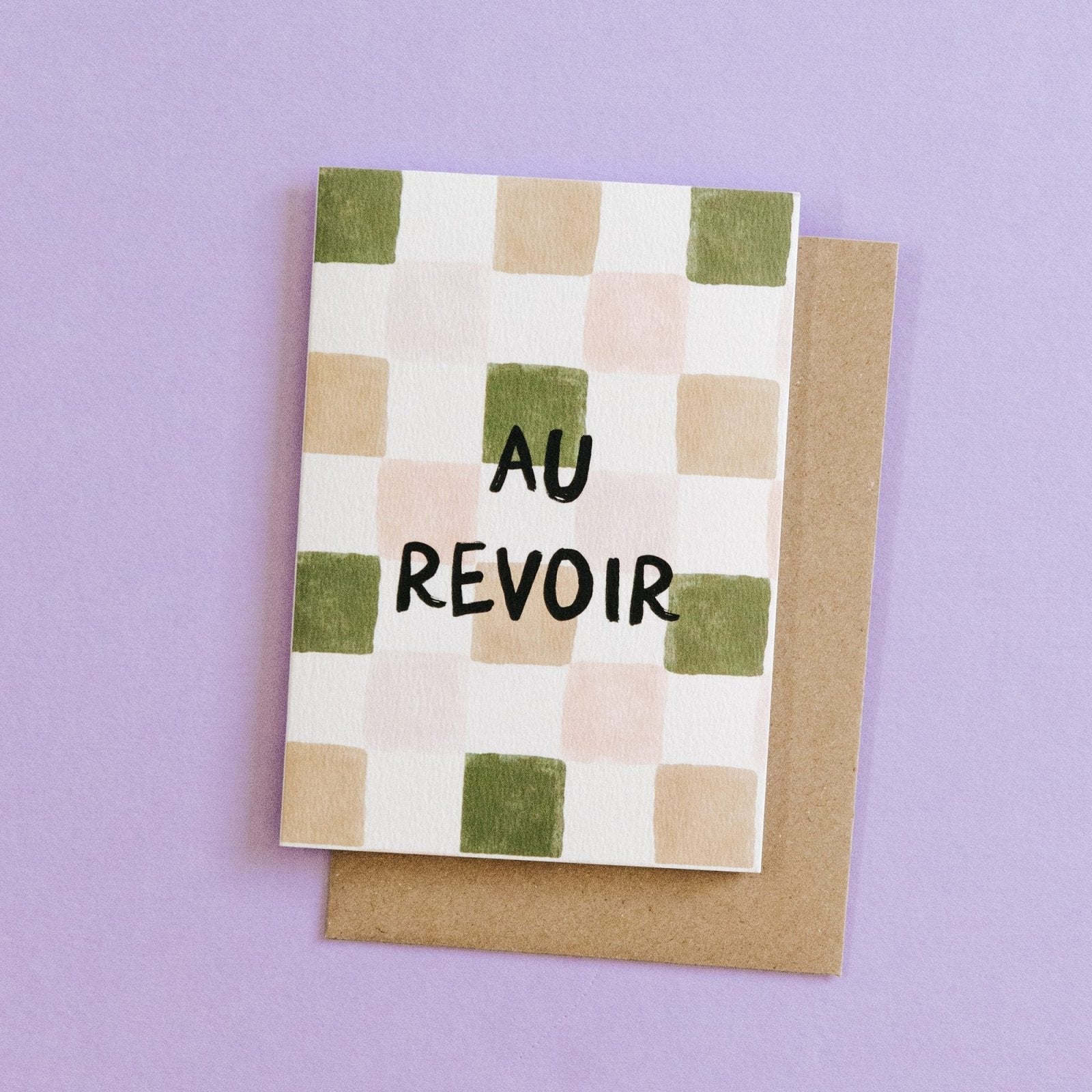 Au Revoir Leaving Card - I am Nat Ltd - Greeting Card