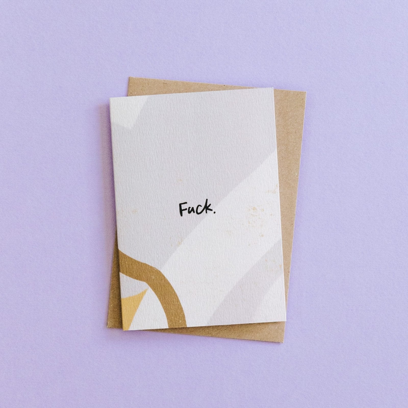 Blunt Thinking of You Card 'Fuck.' - I am Nat Ltd - Greeting Card