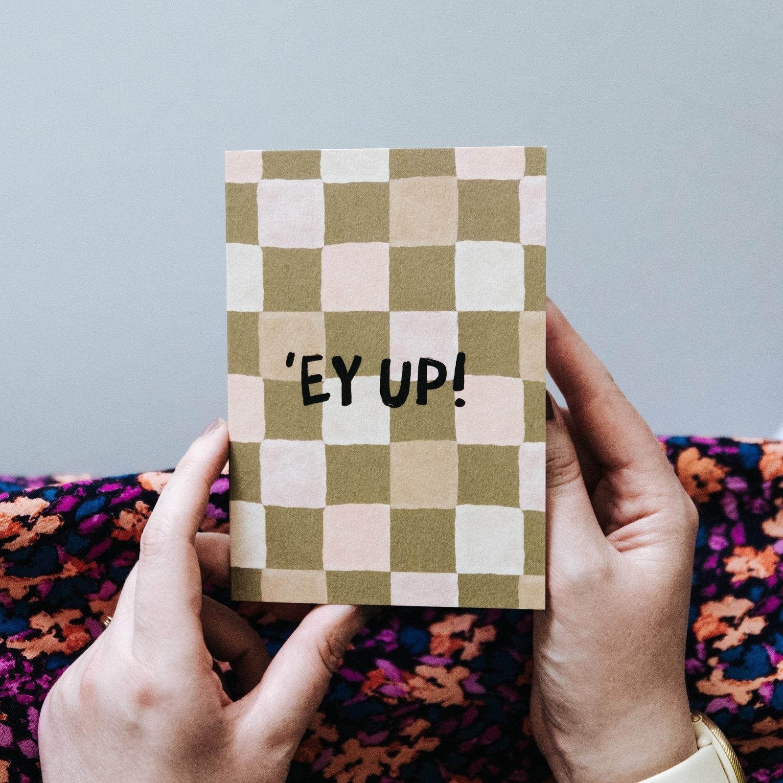 'Ey Up! Yorkshire Dialect Card - I am Nat Ltd - Greeting Card