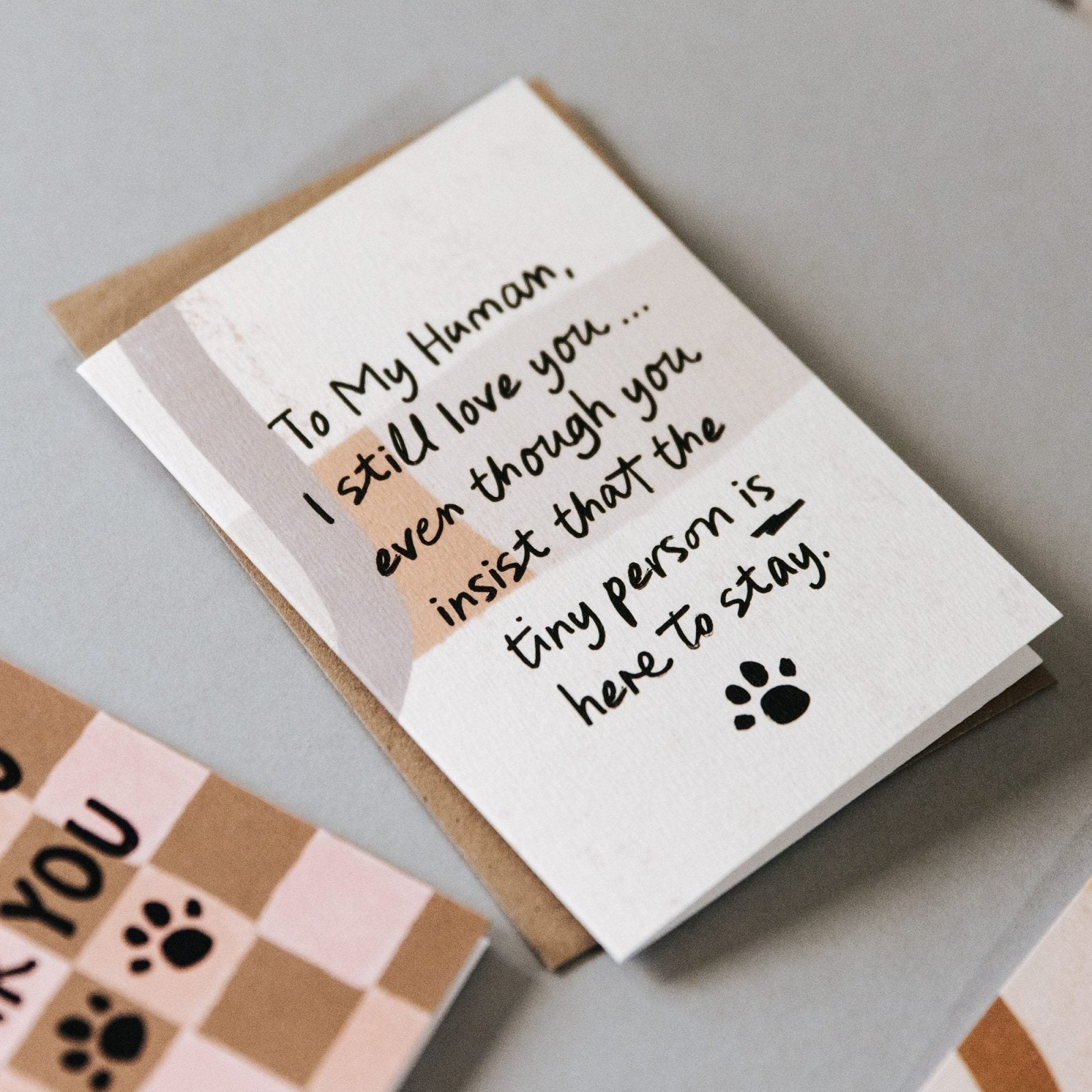 Funny Card from the Dog or Cat - I Still Love You - I am Nat Ltd - Greeting Card