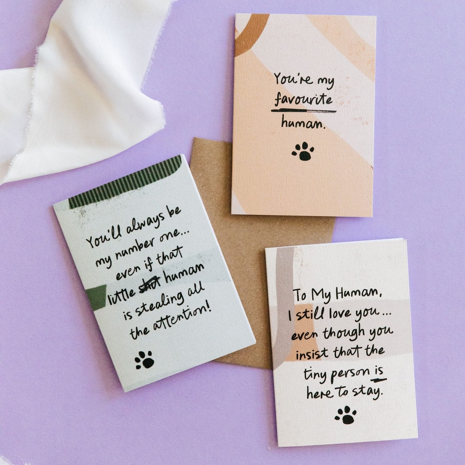 My Number One - Funny Card from Dog or Cat - I am Nat Ltd - Greeting Card