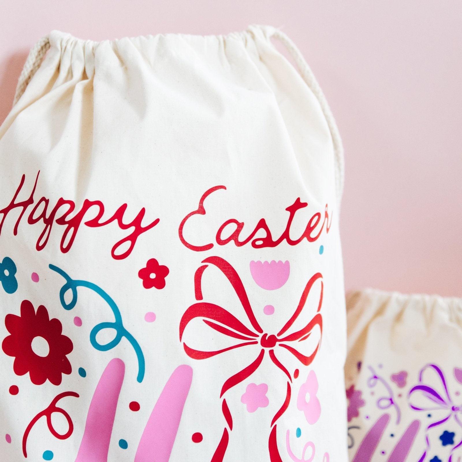 Personalised Easter Bunny Gift Sack - I am Nat Ltd - Easter Sack