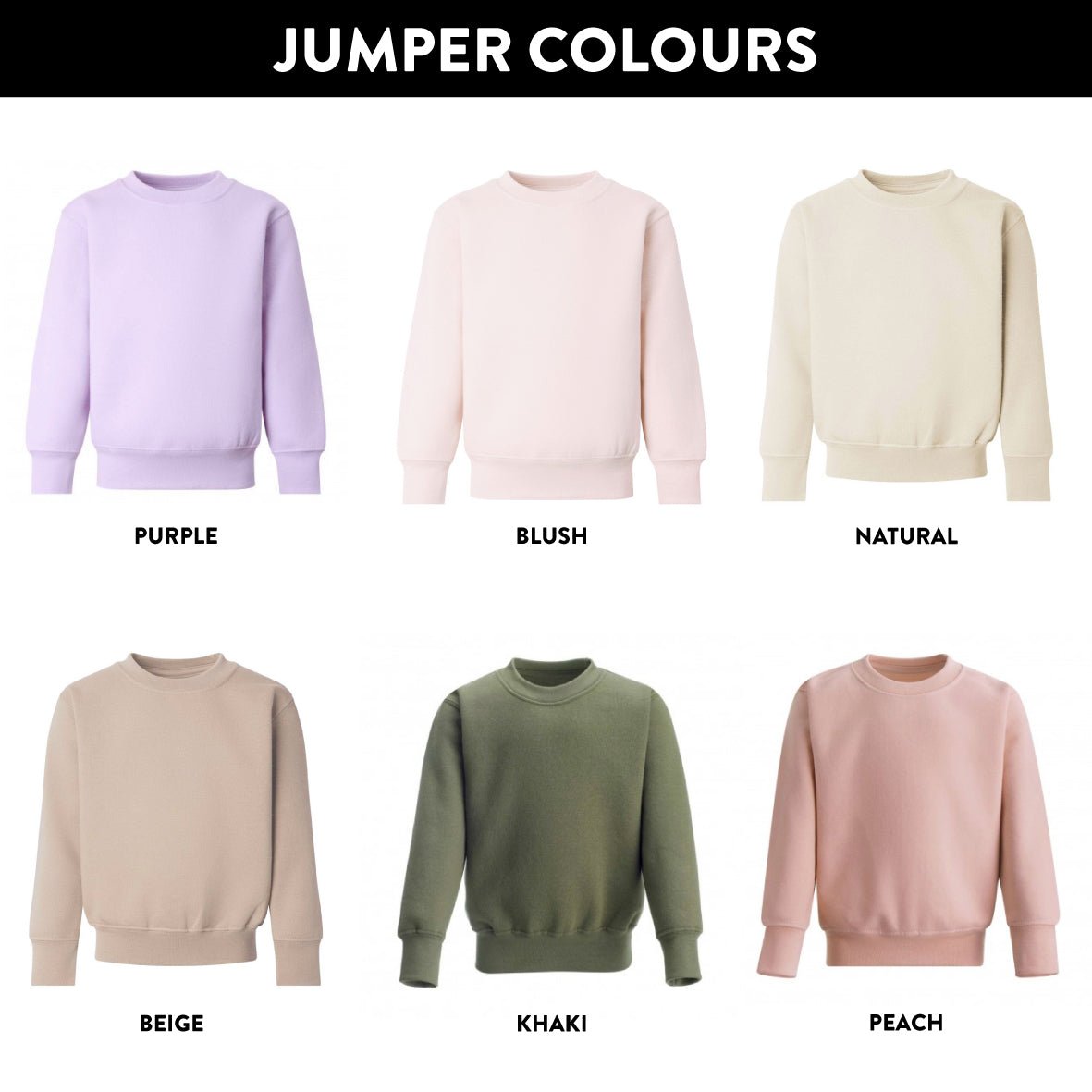 Personalised Initial & Birth Month Flower Children's Jumper - I am Nat Ltd - Children's Jumper