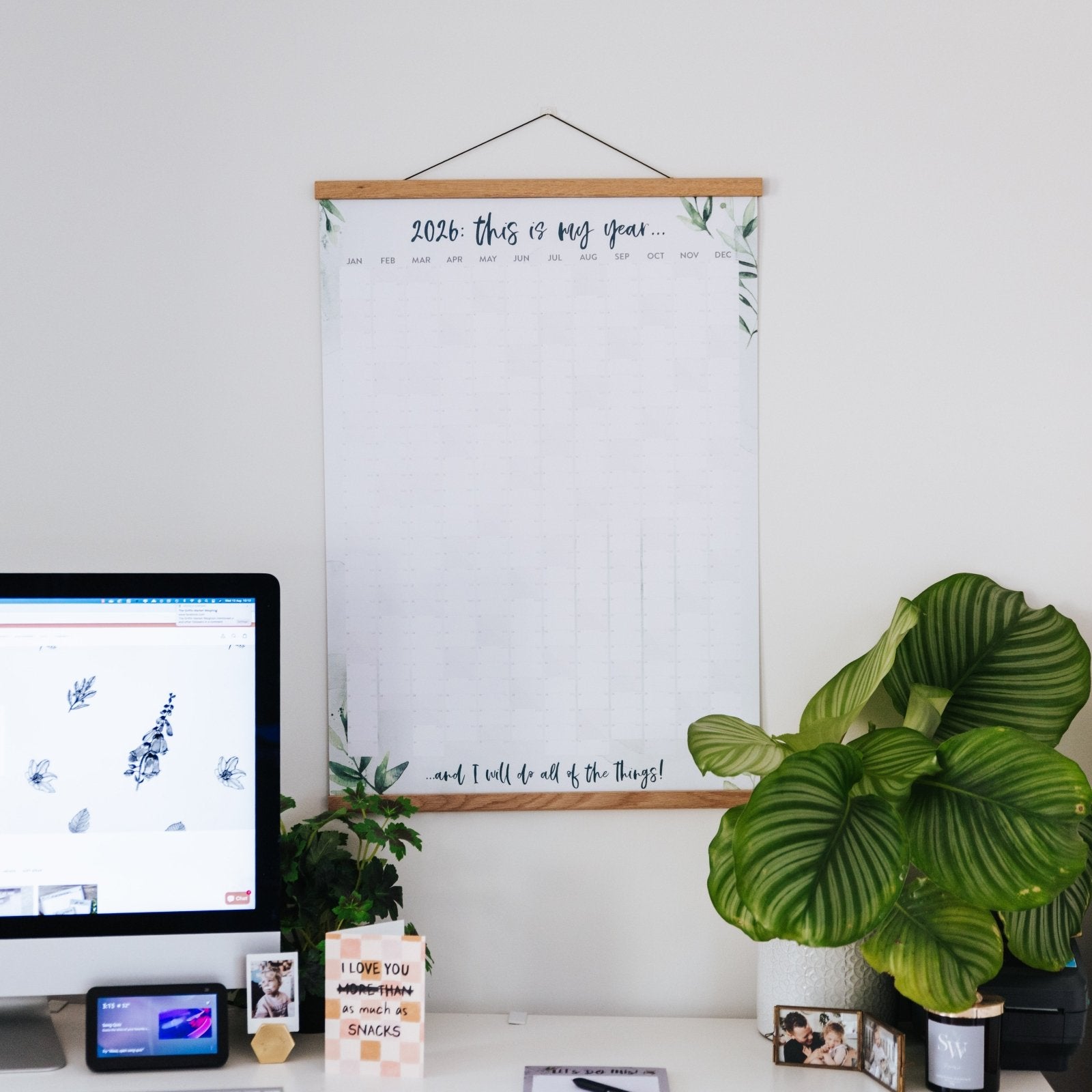 This Is My Year 2026 Wall Planner - I am Nat Ltd - Wall Planner