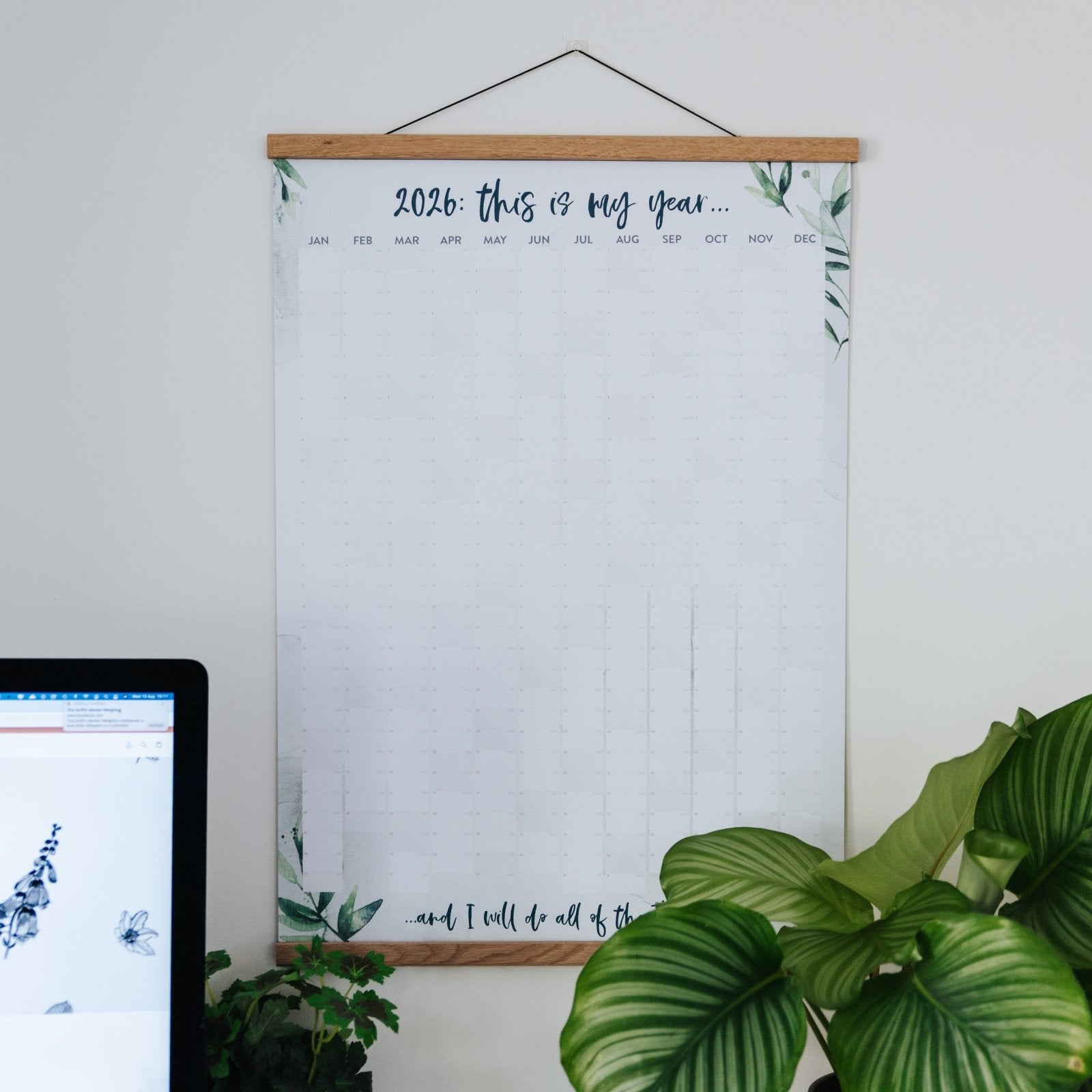 This Is My Year 2026 Wall Planner - I am Nat Ltd - Wall Planner