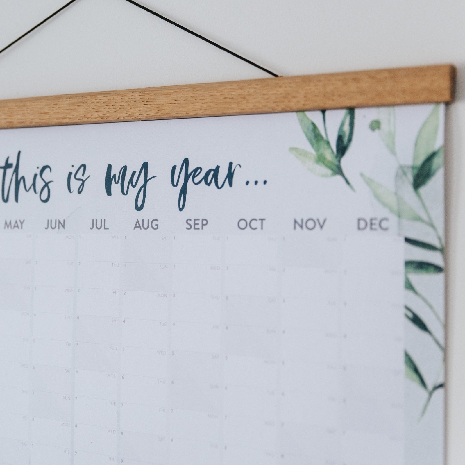 This Is My Year 2026 Wall Planner - I am Nat Ltd - Wall Planner