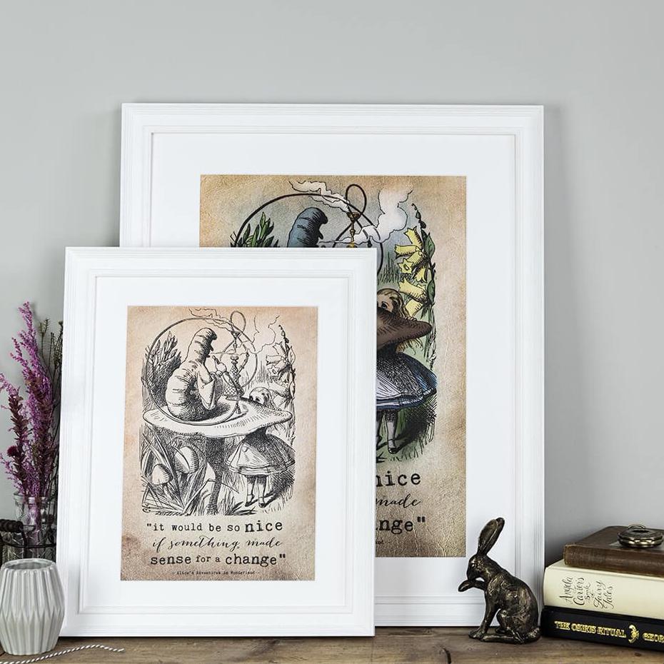 Alice in Wonderland ‘It Would Be So Nice’ Print - I am Nat Ltd - Print