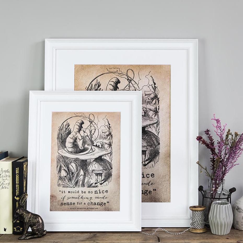Alice in Wonderland ‘It Would Be So Nice’ Print - I am Nat Ltd - Print