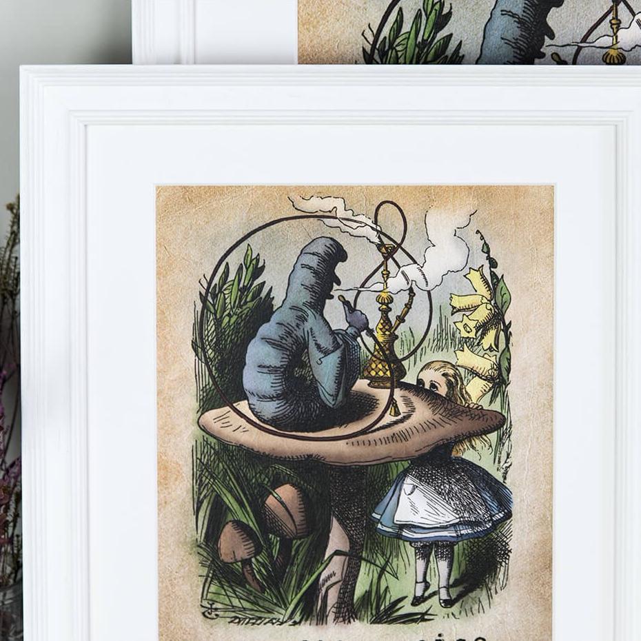 Alice in Wonderland ‘It Would Be So Nice’ Print - Colour Version - I am Nat Ltd - Print