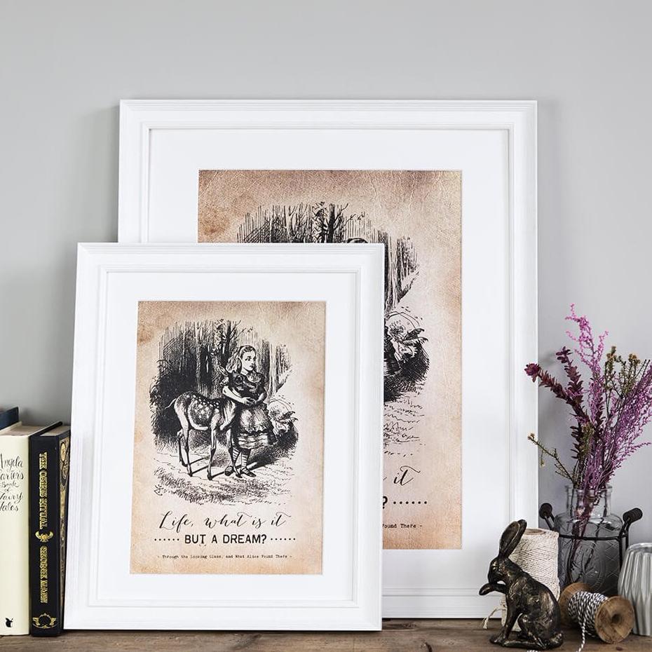 Alice in Wonderland ‘Life’ Print - I am Nat Ltd - Print