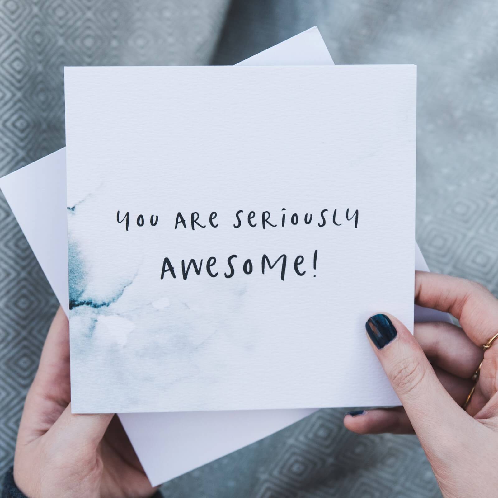 Funny Congratulations Card ‘Seriously Awesome’ - I am Nat Ltd - Greeting Card