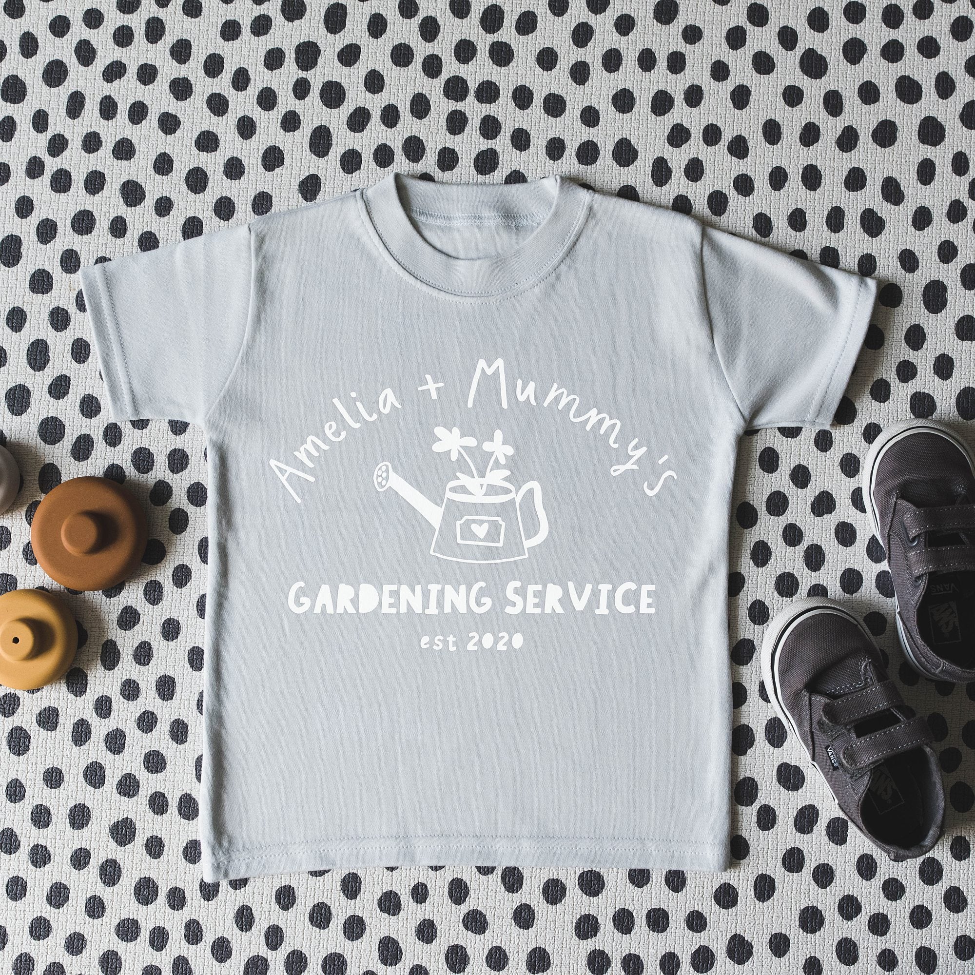 Gardening Service Flower Children's T-Shirt - I am Nat Ltd - Children's T-Shirt