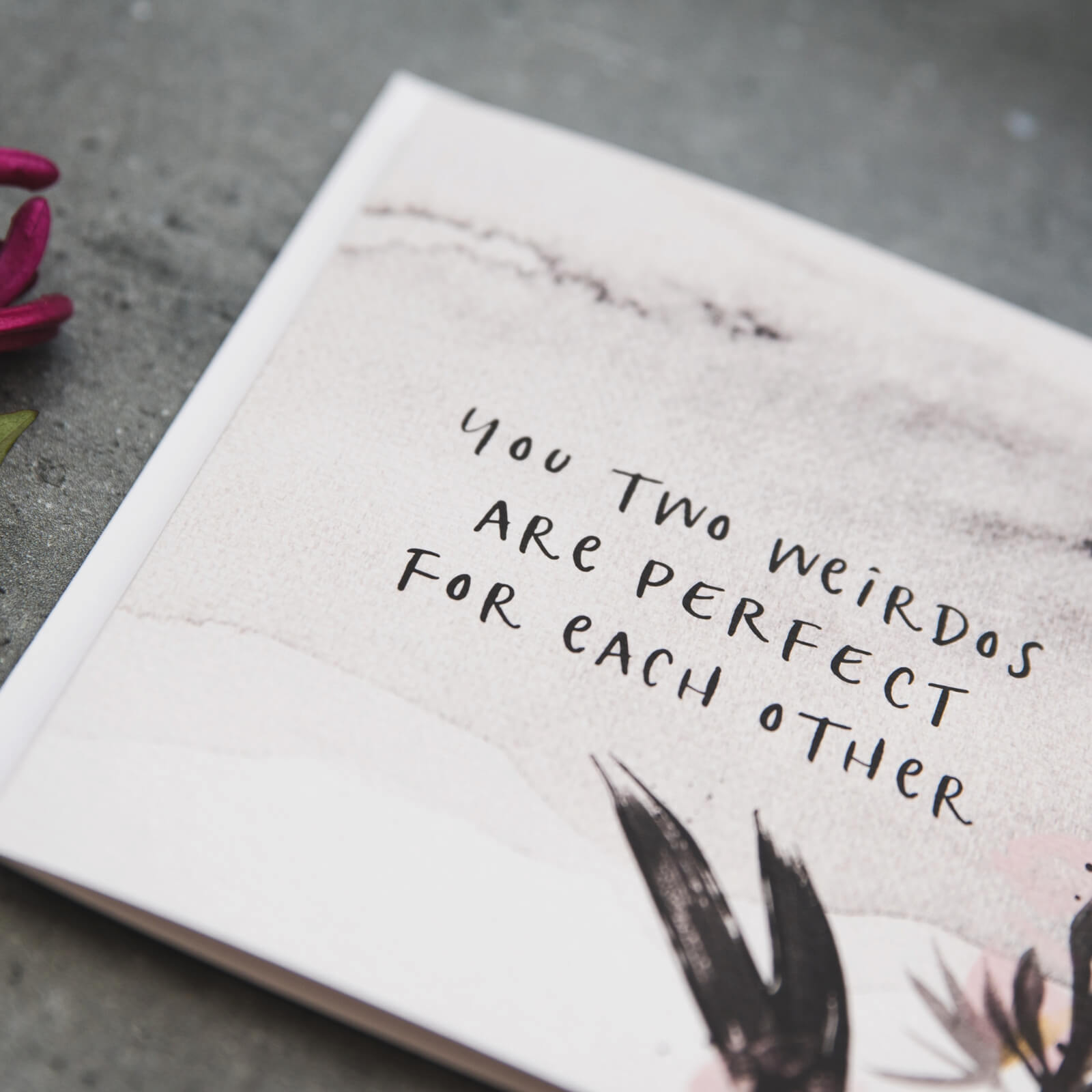 &#39;Perfect For Each Other&#39; Funny Engagement And Wedding Card - I am Nat Ltd - Greeting Card