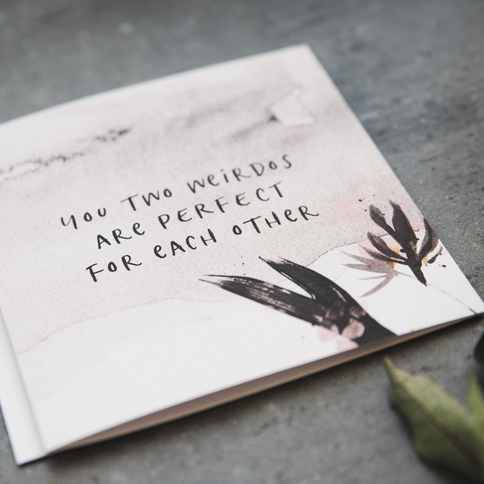 'Perfect For Each Other' Funny Engagement And Wedding Card - I am Nat Ltd - Greeting Card