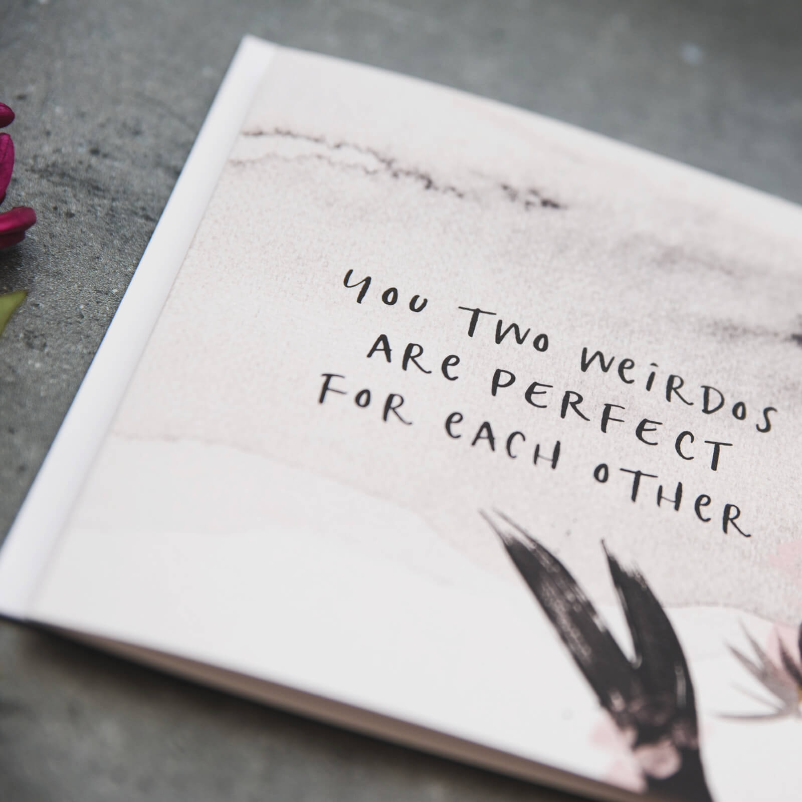 'Perfect For Each Other' Funny Engagement And Wedding Card - I am Nat Ltd - Greeting Card