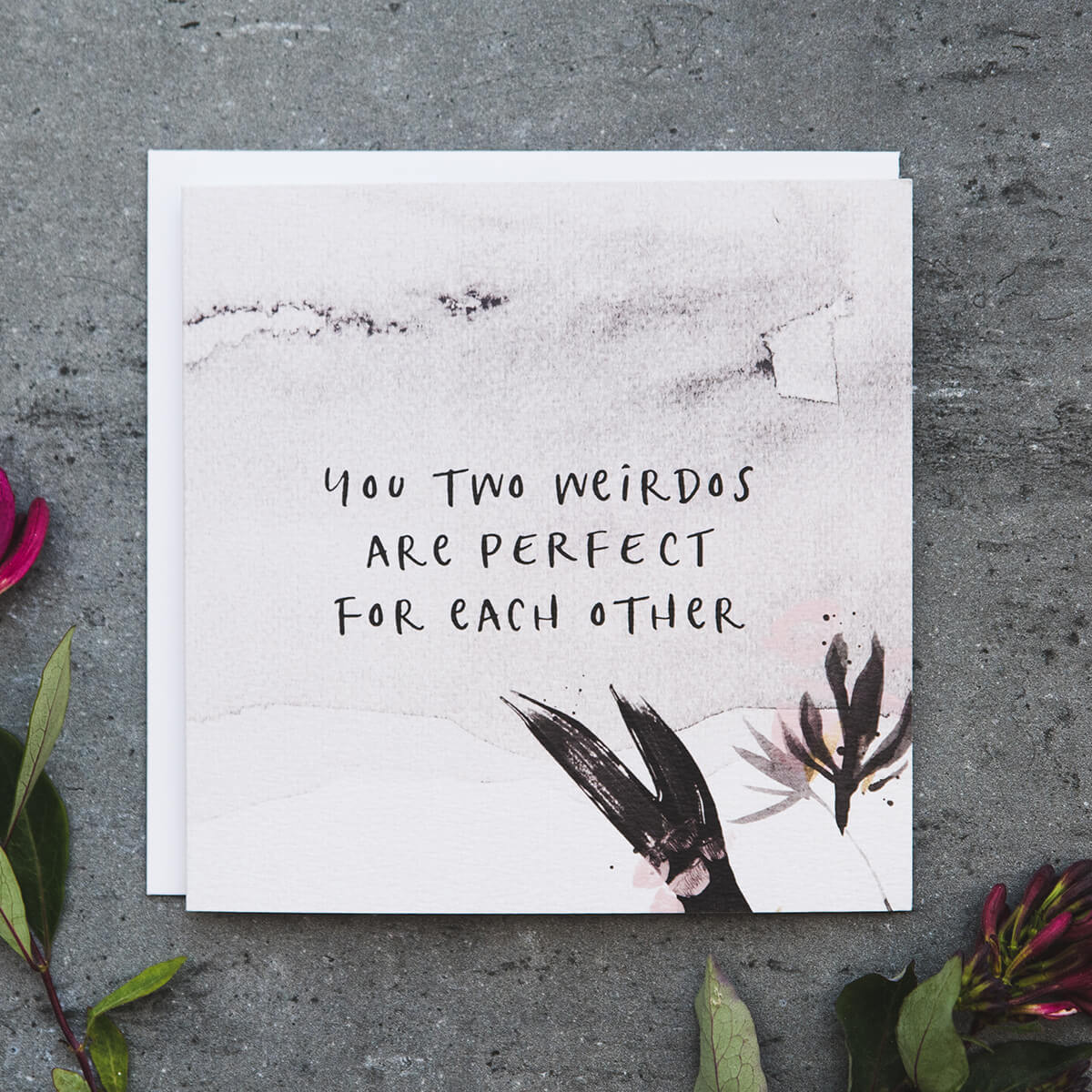 &#39;Perfect For Each Other&#39; Funny Engagement And Wedding Card - I am Nat Ltd - Greeting Card