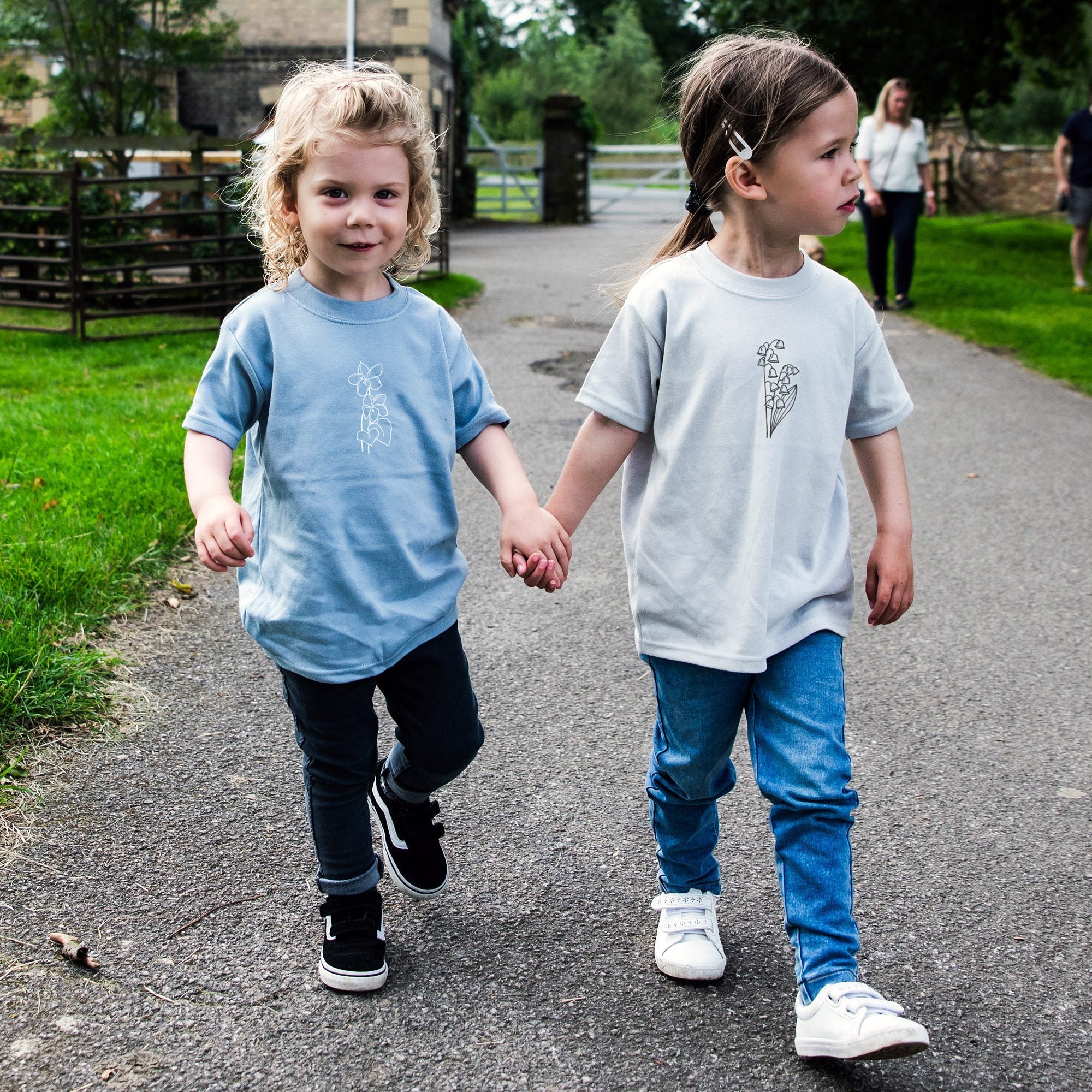 Single Birth Month Flower Children's T-Shirt - I am Nat Ltd - Children's T-Shirt