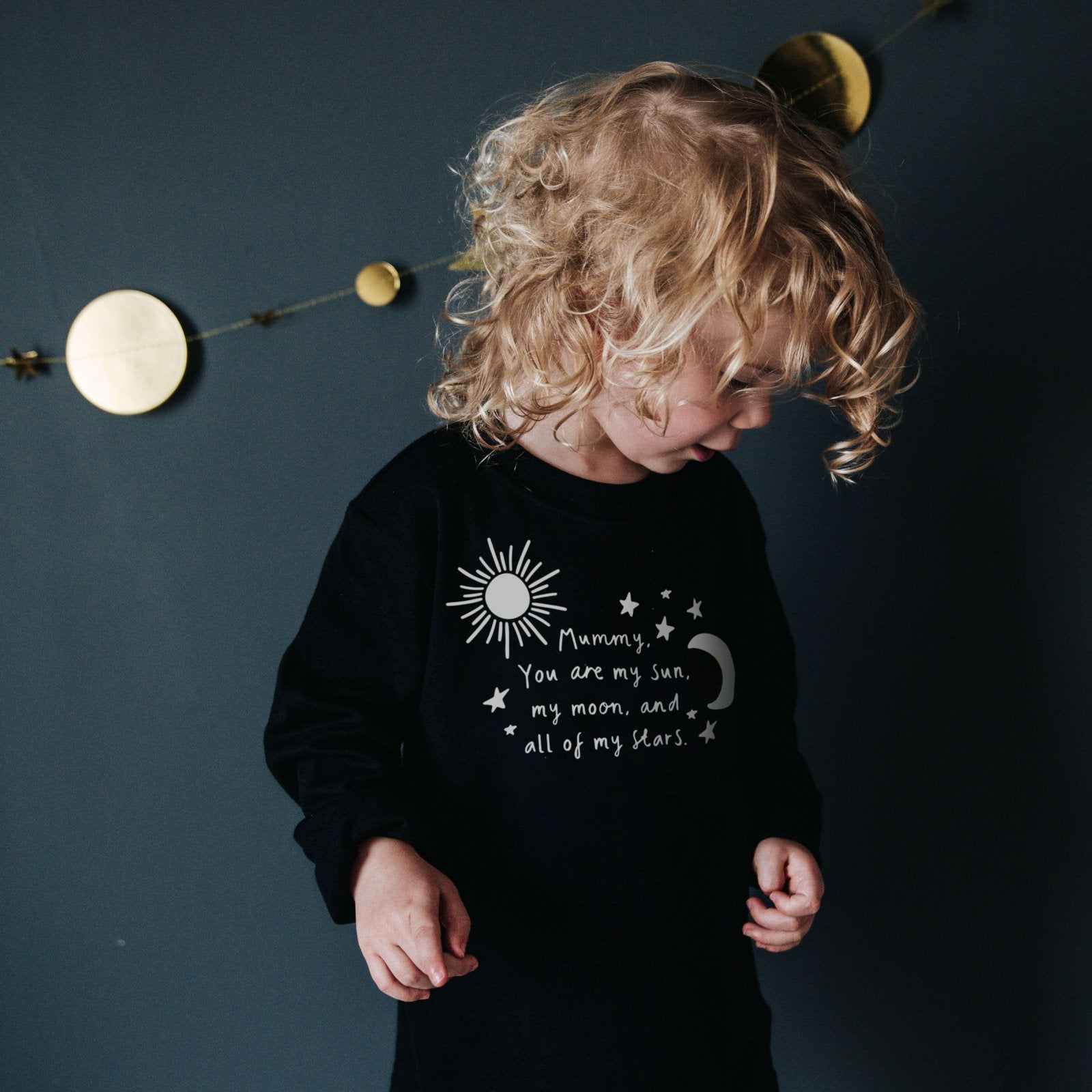 Sun, Moon and Stars Personalised Children's T-Shirt - I am Nat Ltd - Children's T-Shirt