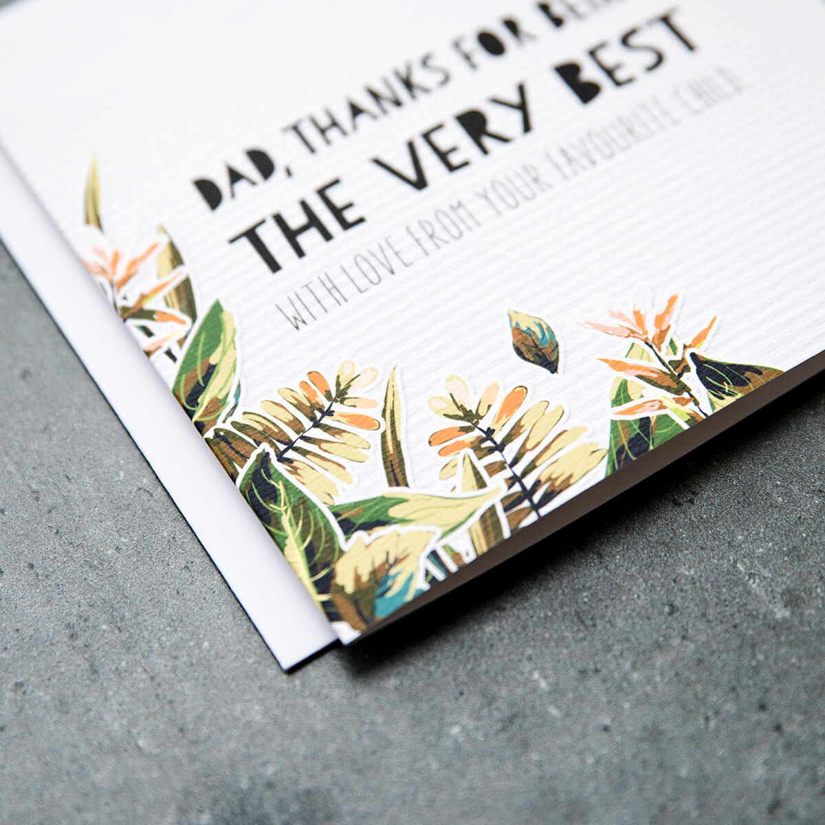 &#39;The Very Best&#39; Funny Father&#39;s Day Card - I am Nat Ltd - Greeting Card