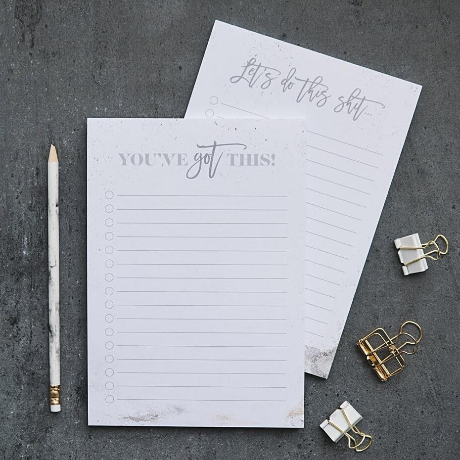 &#39;This Is My Week&#39; A4 Weekly Planner Desk Pad - I am Nat Ltd - Desk Pad